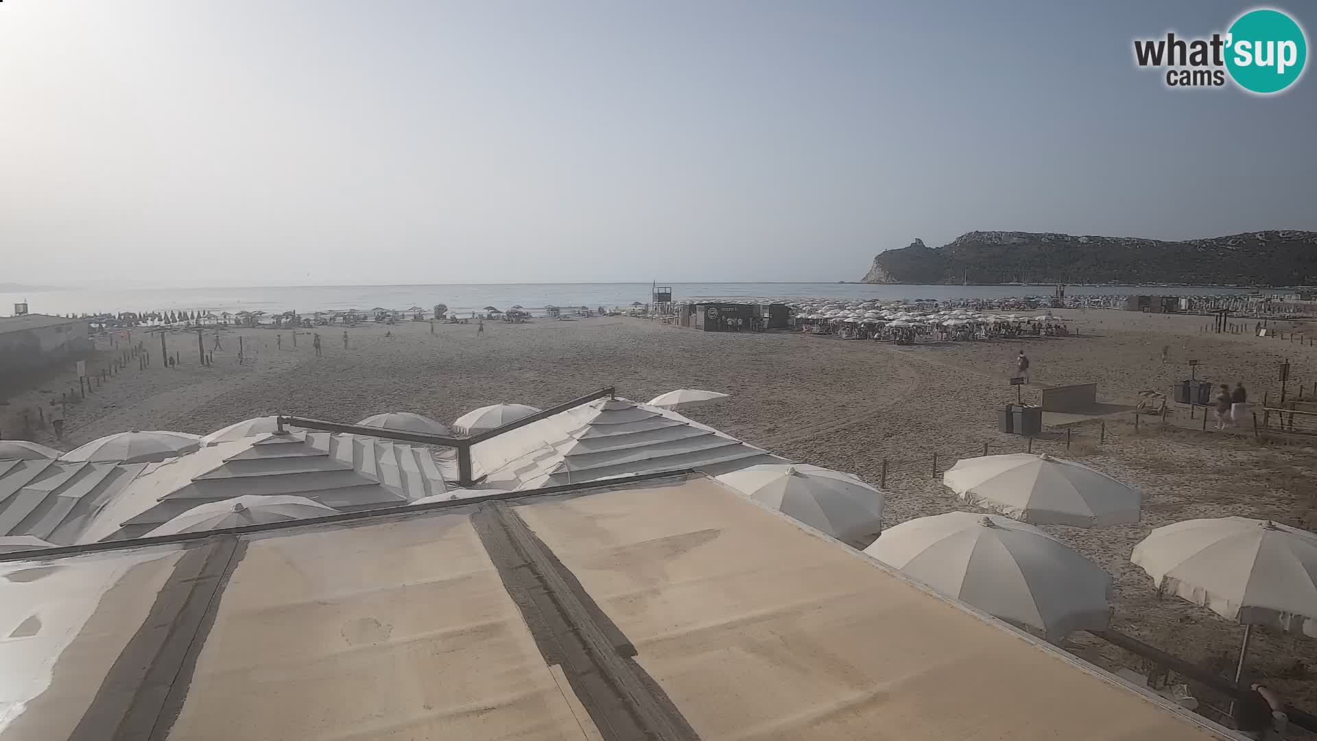 Poetto beach webcam | Cagliari | Sardinia