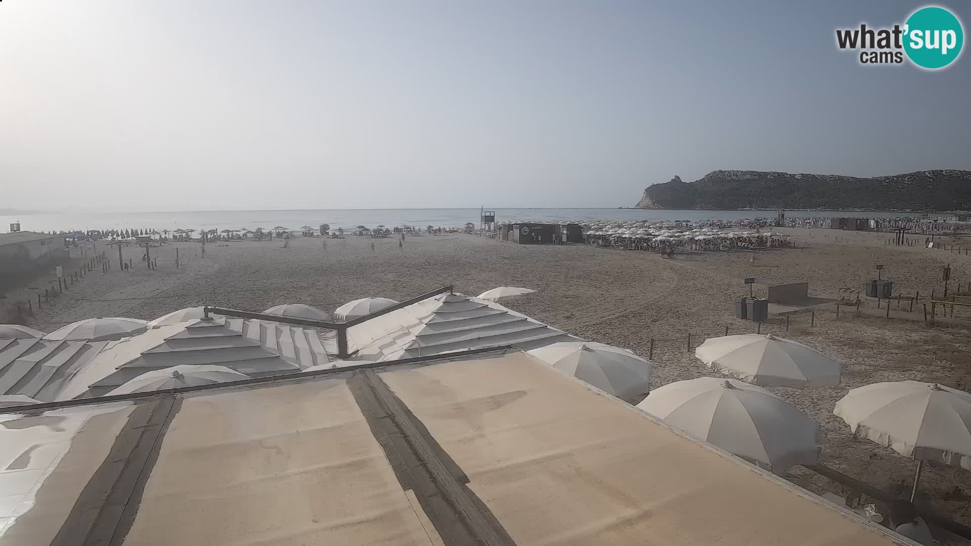 Webcam plage de Poetto | Cagliari | Sardaigne