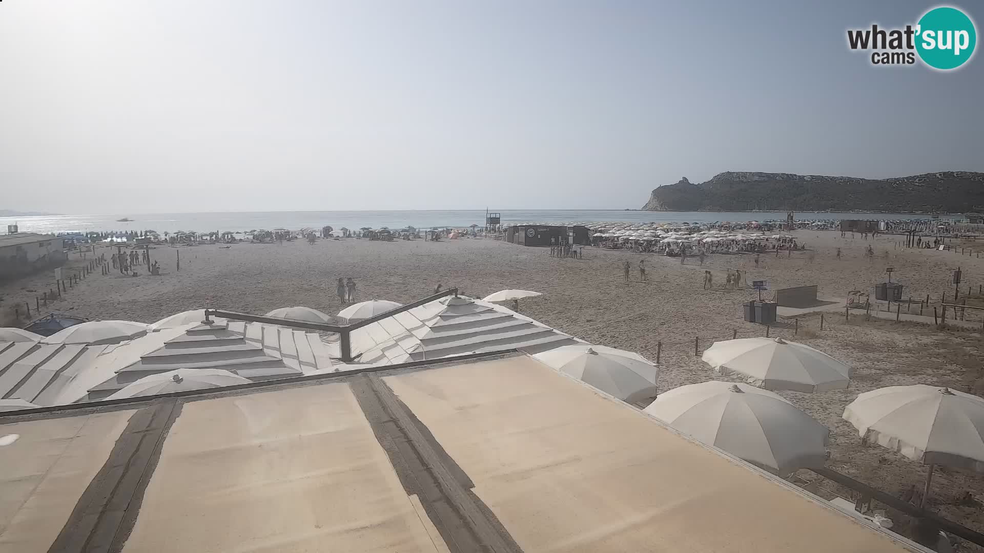Poetto Strand Webcam | Cagliari | Sardinien
