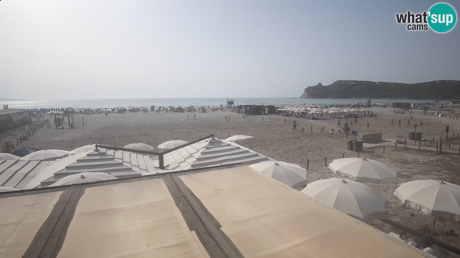 Poetto Strand Webcam | Cagliari | Sardinien