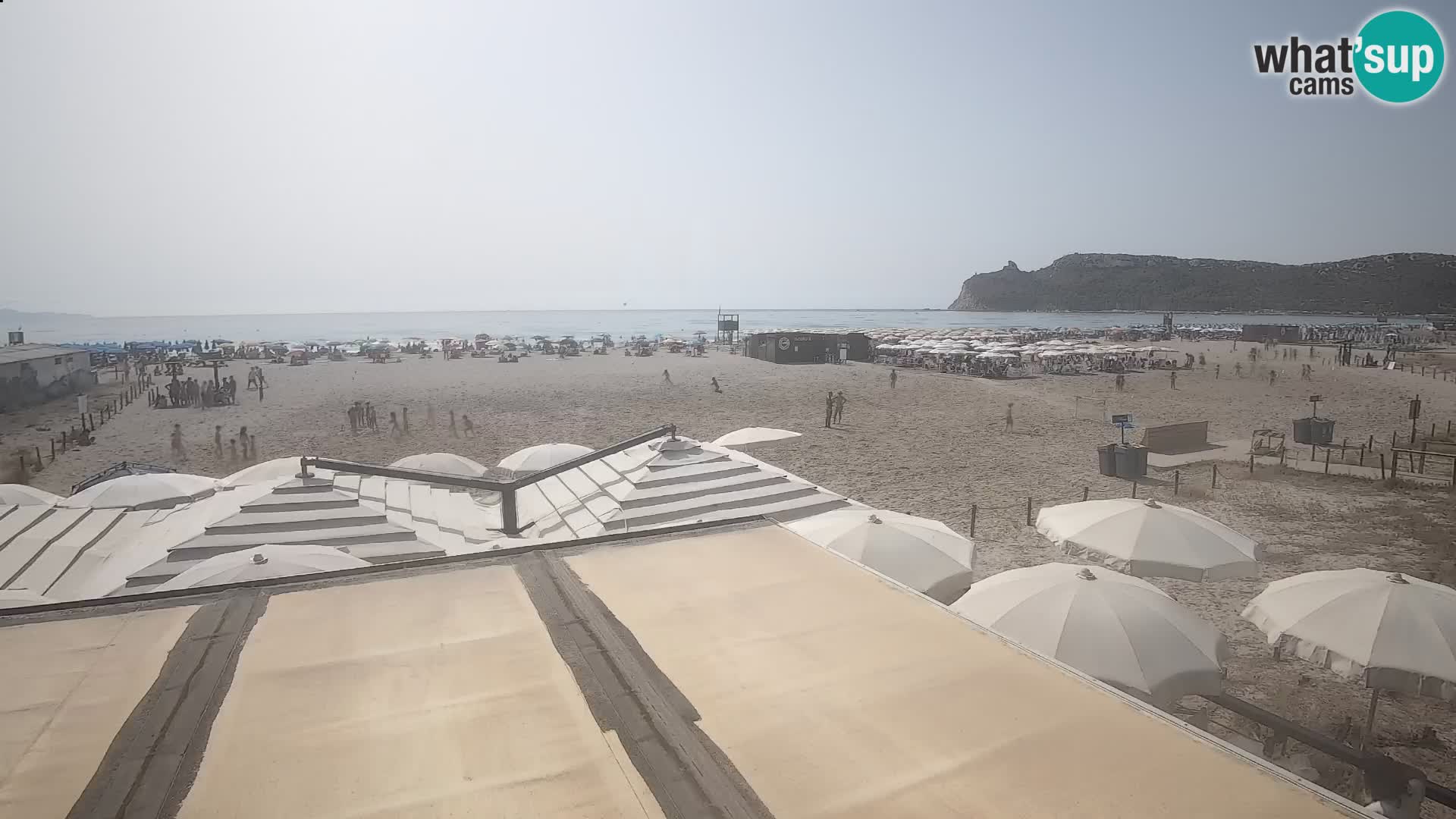 Webcam plage de Poetto | Cagliari | Sardaigne