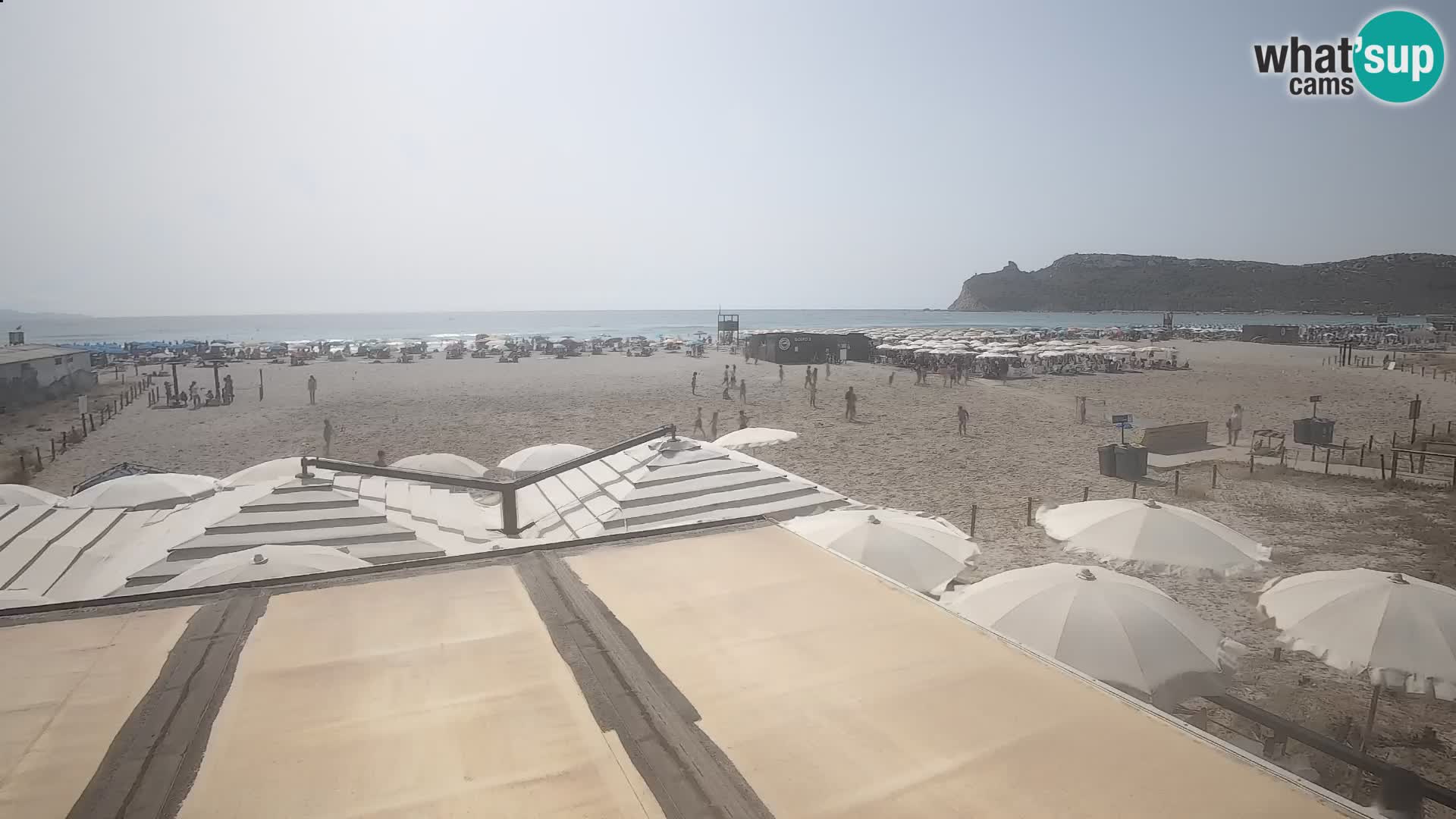 Webcam plage de Poetto | Cagliari | Sardaigne