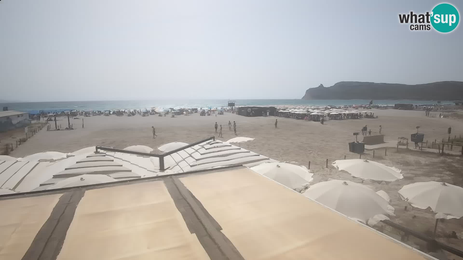 Poetto beach webcam | Cagliari | Sardinia