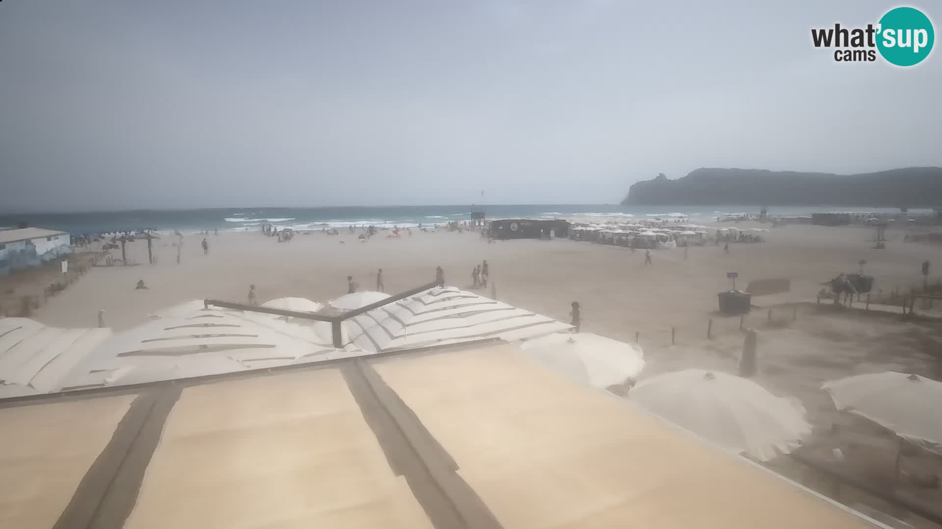 Poetto beach webcam | Cagliari | Sardinia