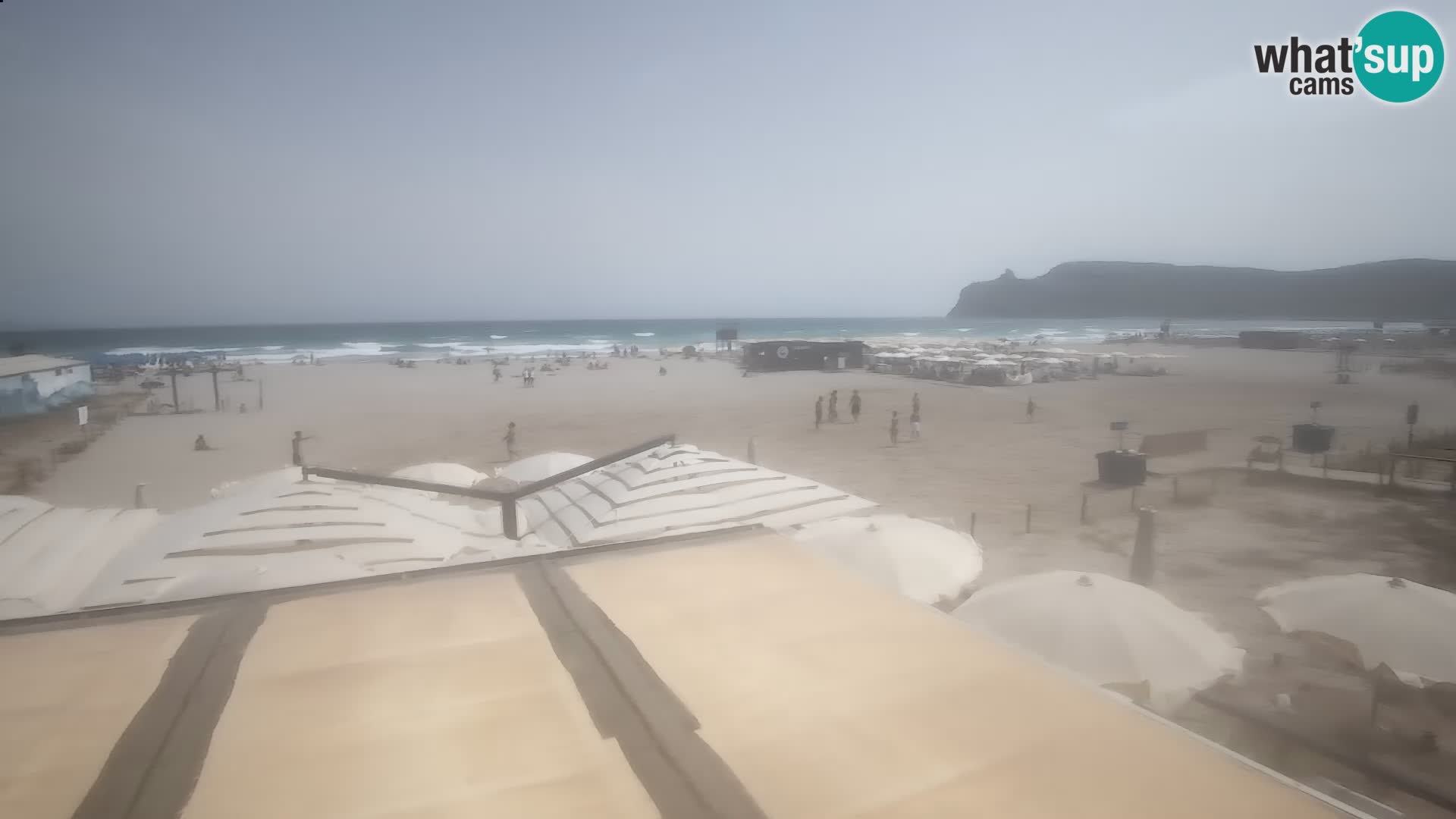 Poetto beach webcam | Cagliari | Sardinija