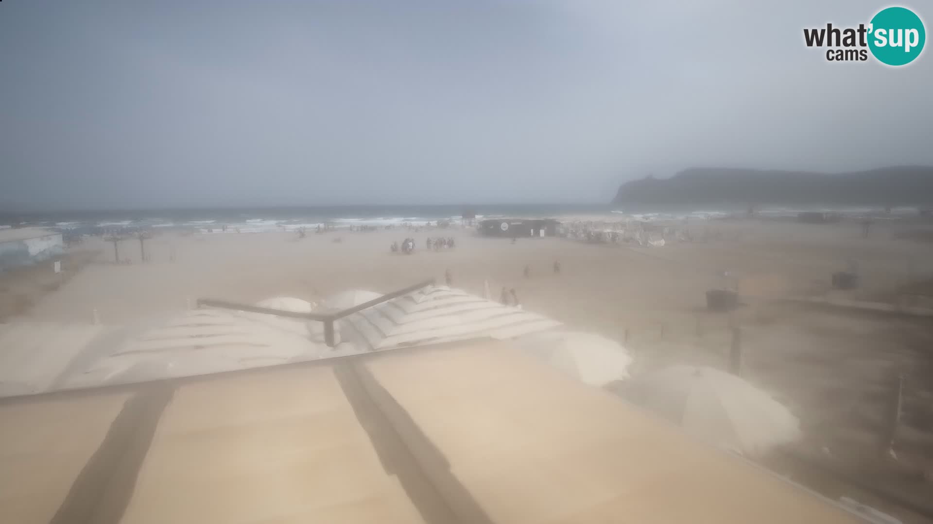 Poetto beach webcam | Cagliari | Sardinija