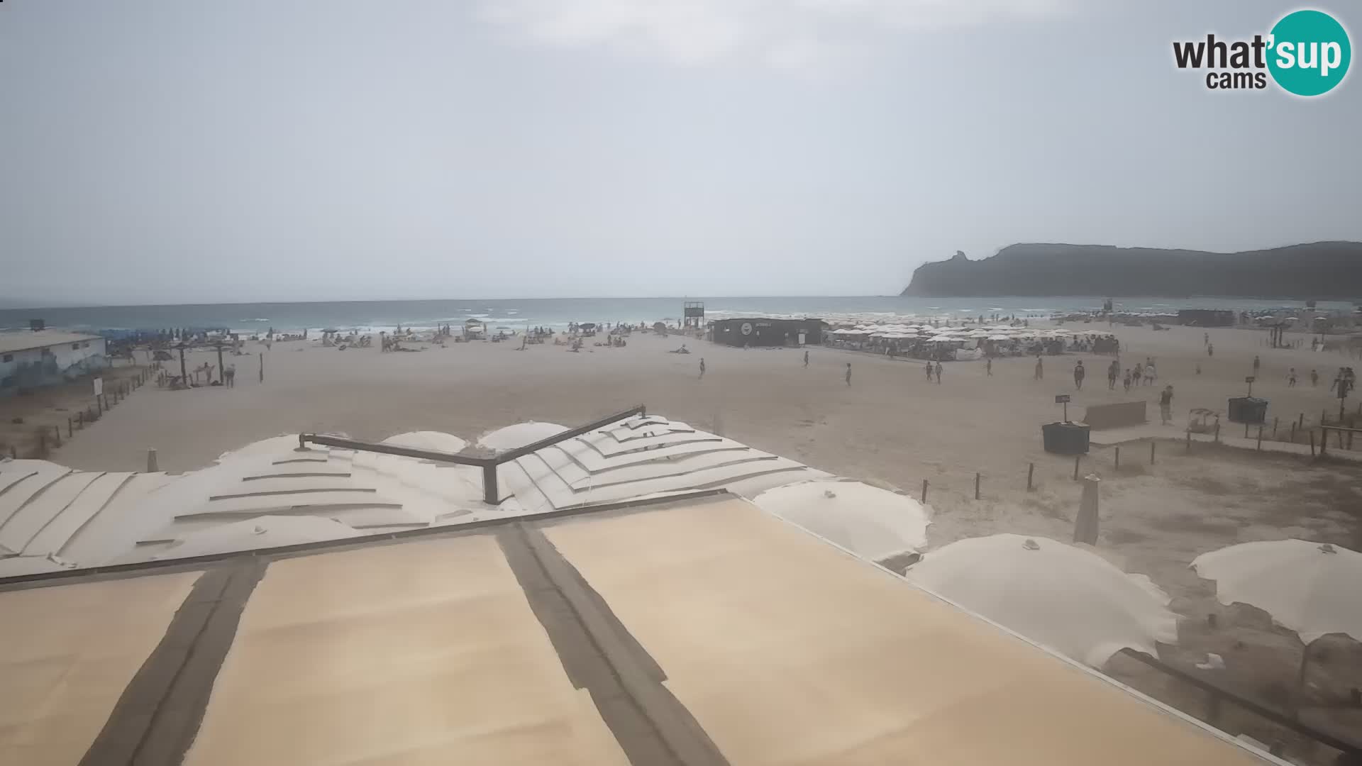 Poetto beach webcam | Cagliari | Sardinija