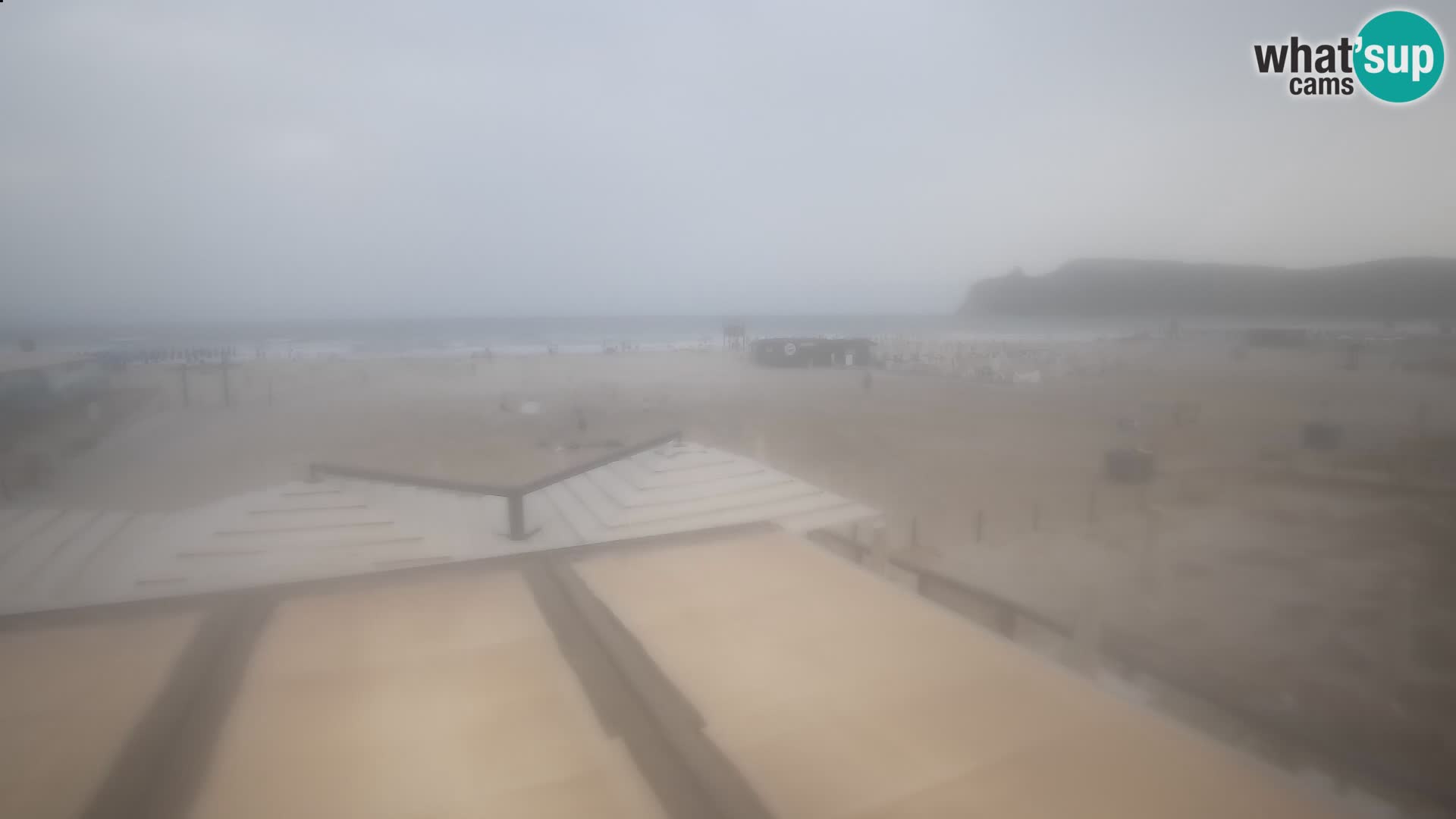 Webcam plage de Poetto | Cagliari | Sardaigne