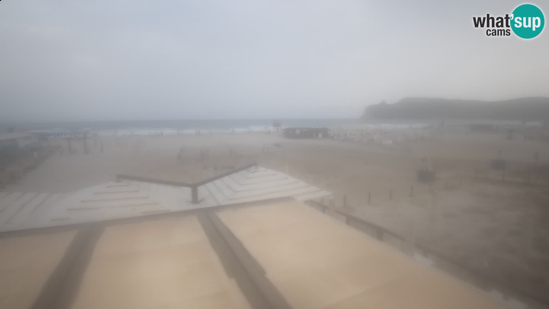 Webcam plage de Poetto | Cagliari | Sardaigne