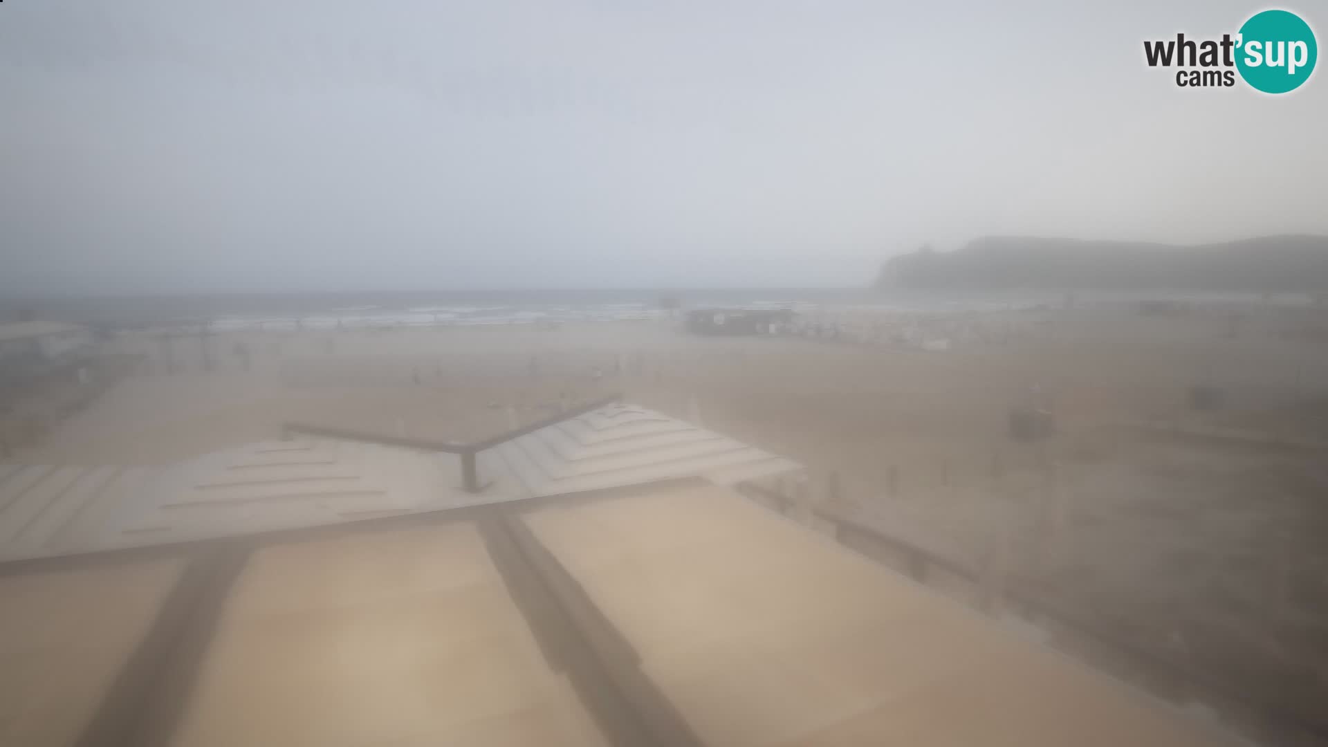Poetto Strand Webcam | Cagliari | Sardinien