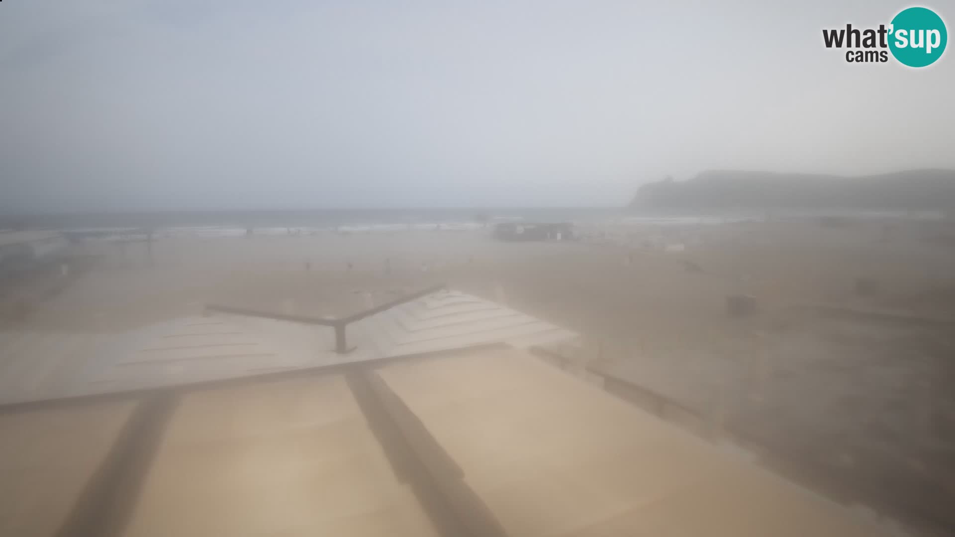 Poetto beach webcam | Cagliari | Sardinija