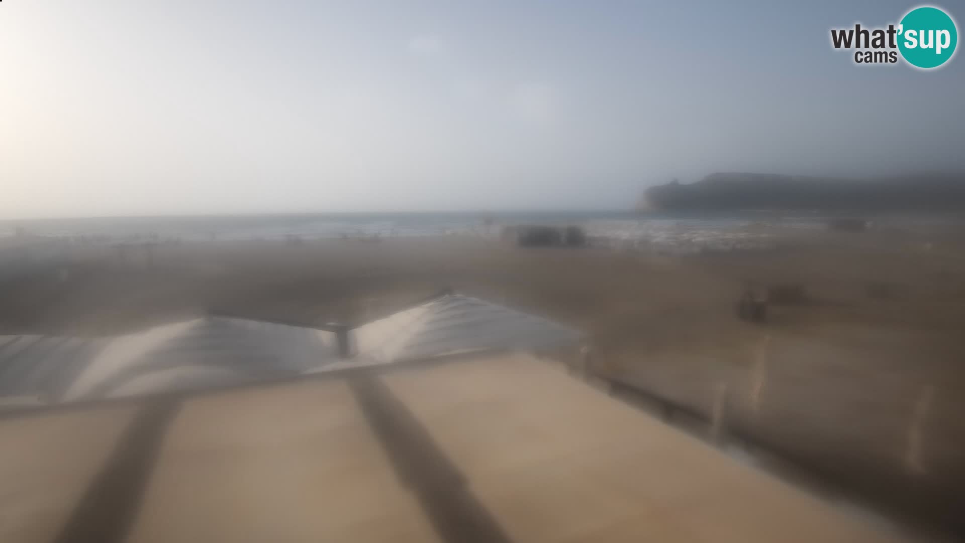 Poetto beach webcam | Cagliari | Sardinija