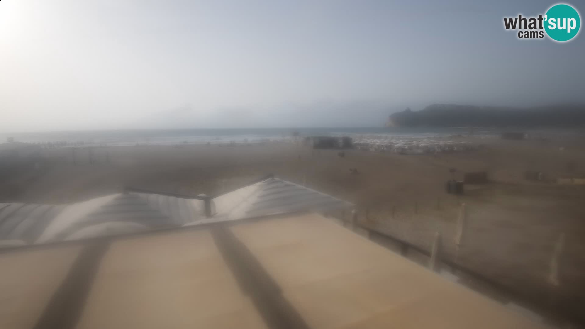 Poetto beach webcam | Cagliari | Sardinija