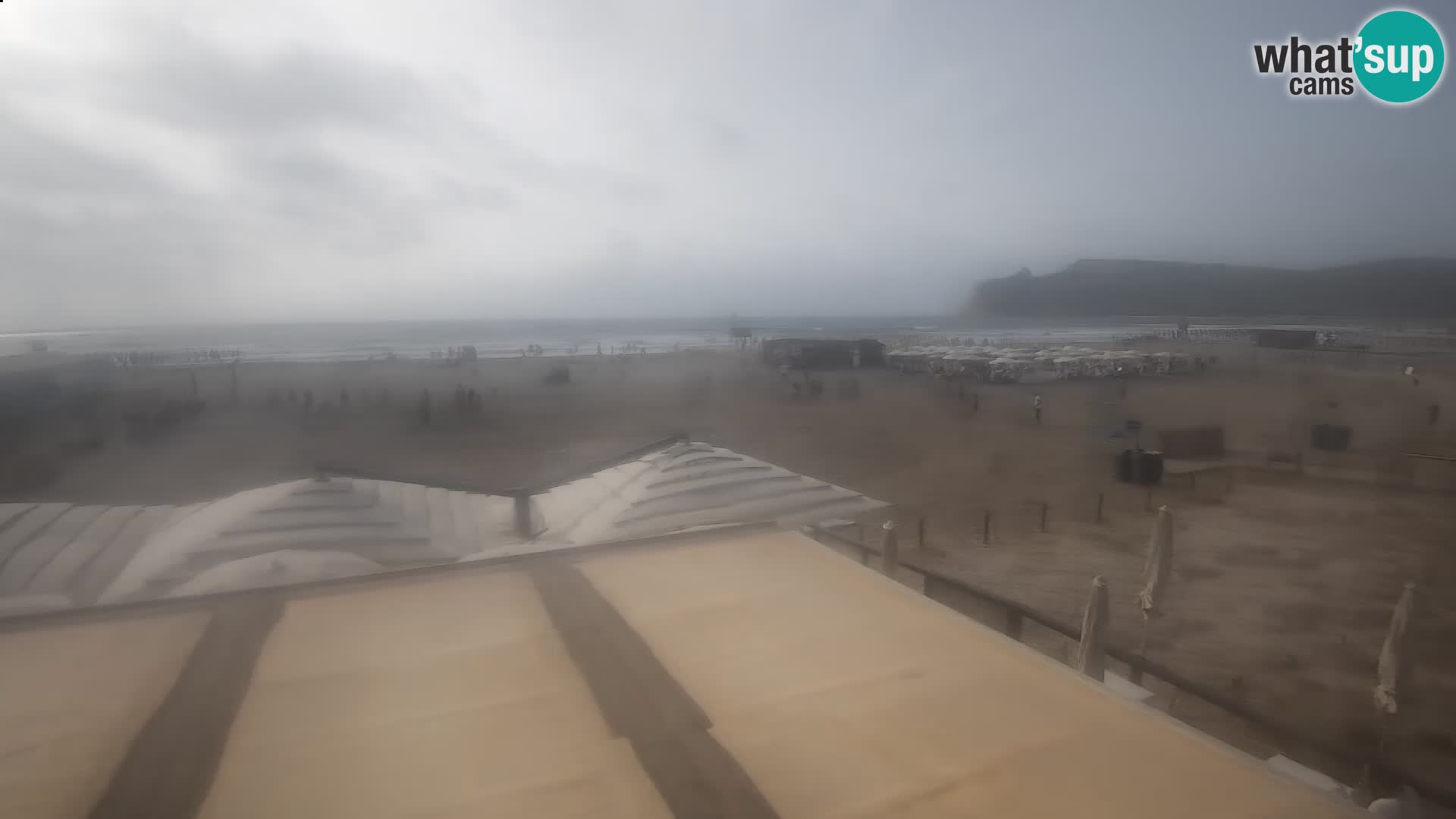 Poetto beach webcam | Cagliari | Sardinija