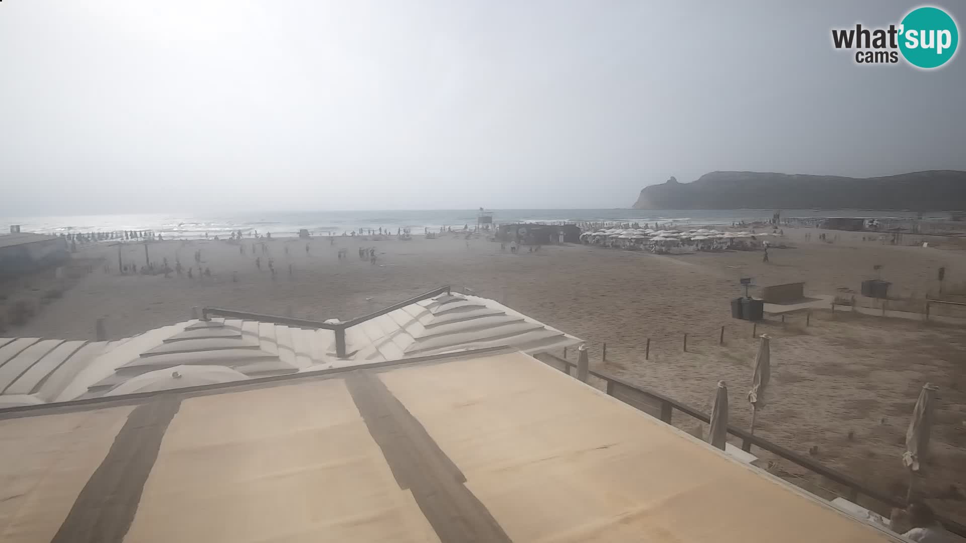 Poetto beach webcam | Cagliari | Sardinija