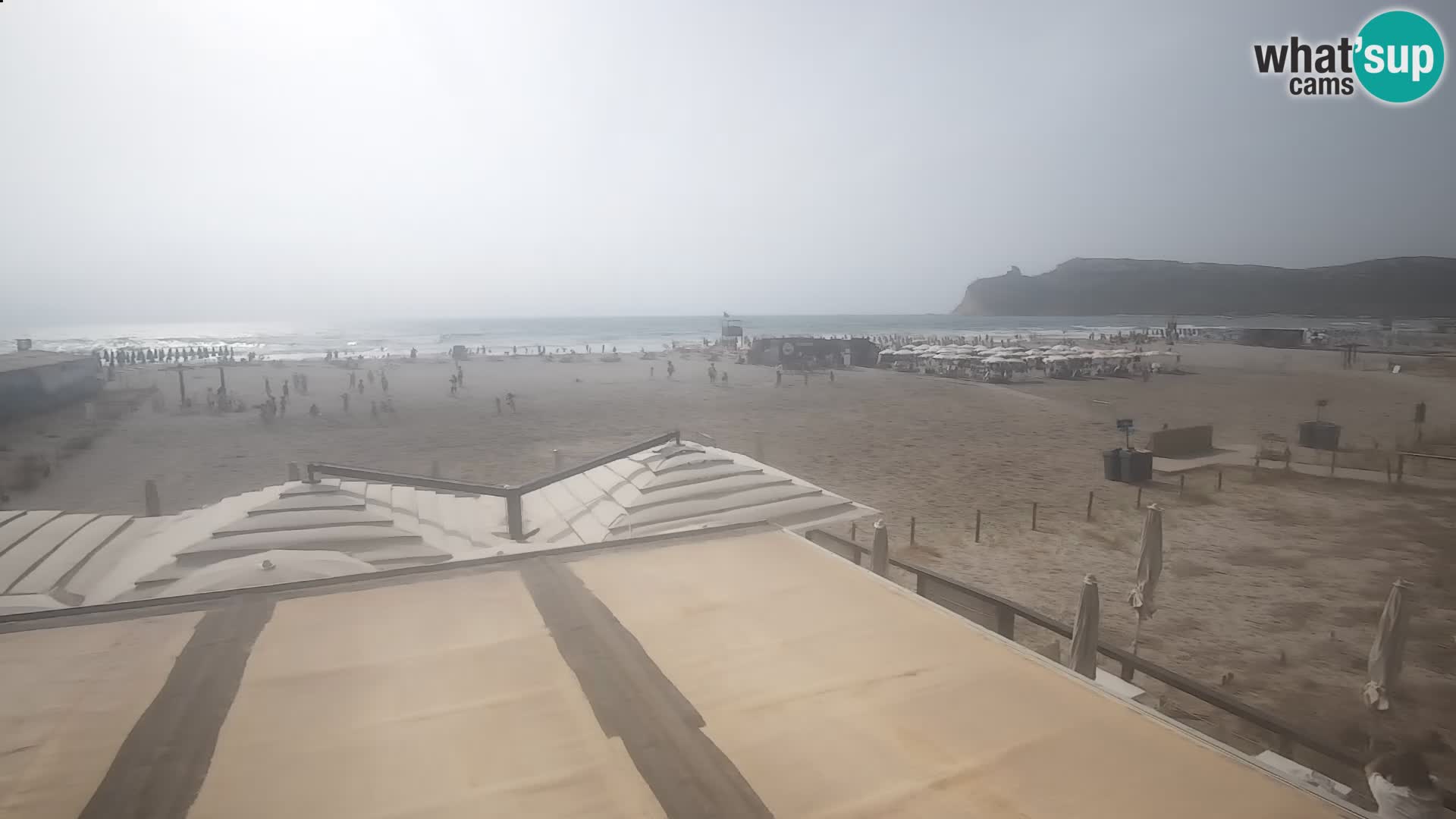 Poetto beach webcam | Cagliari | Sardinija