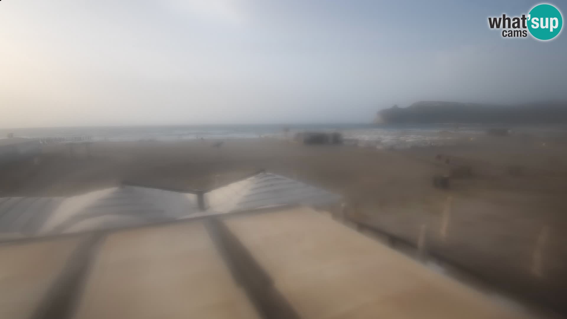 Poetto beach webcam | Cagliari | Sardinija