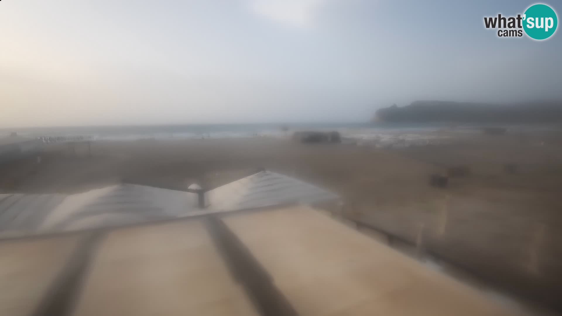 Poetto beach webcam | Cagliari | Sardinija