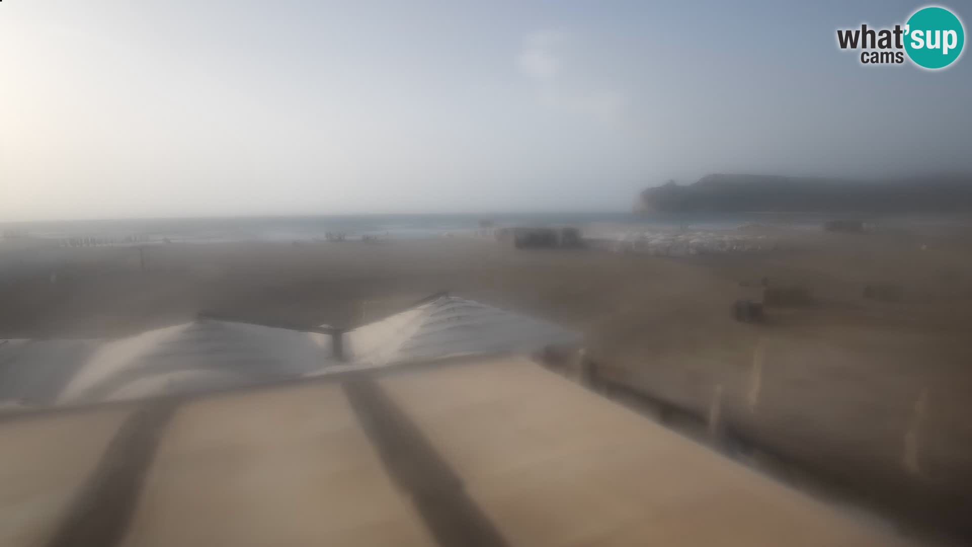 Poetto beach webcam | Cagliari | Sardinija
