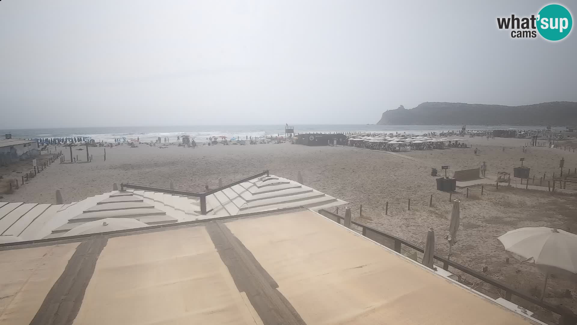 Poetto beach webcam | Cagliari | Sardinia