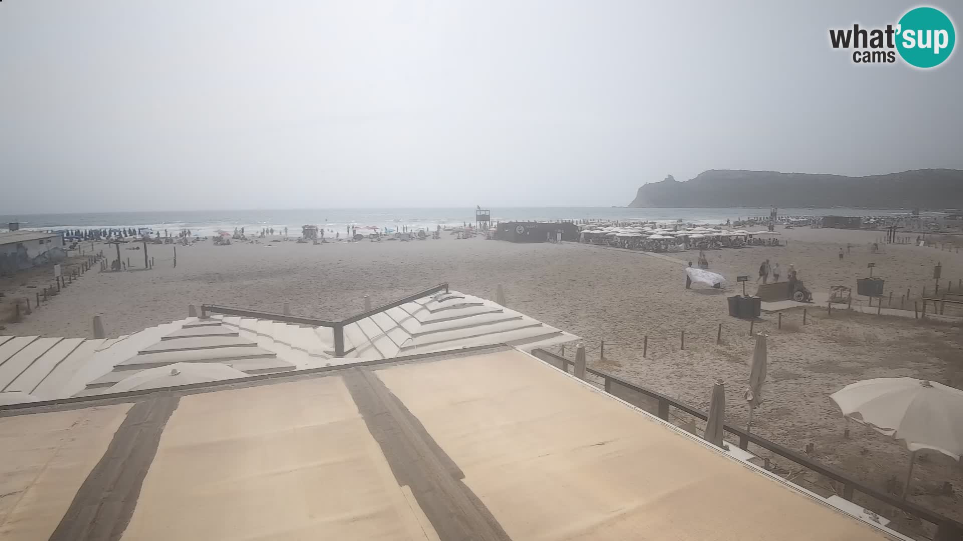 Poetto beach webcam | Cagliari | Sardinija