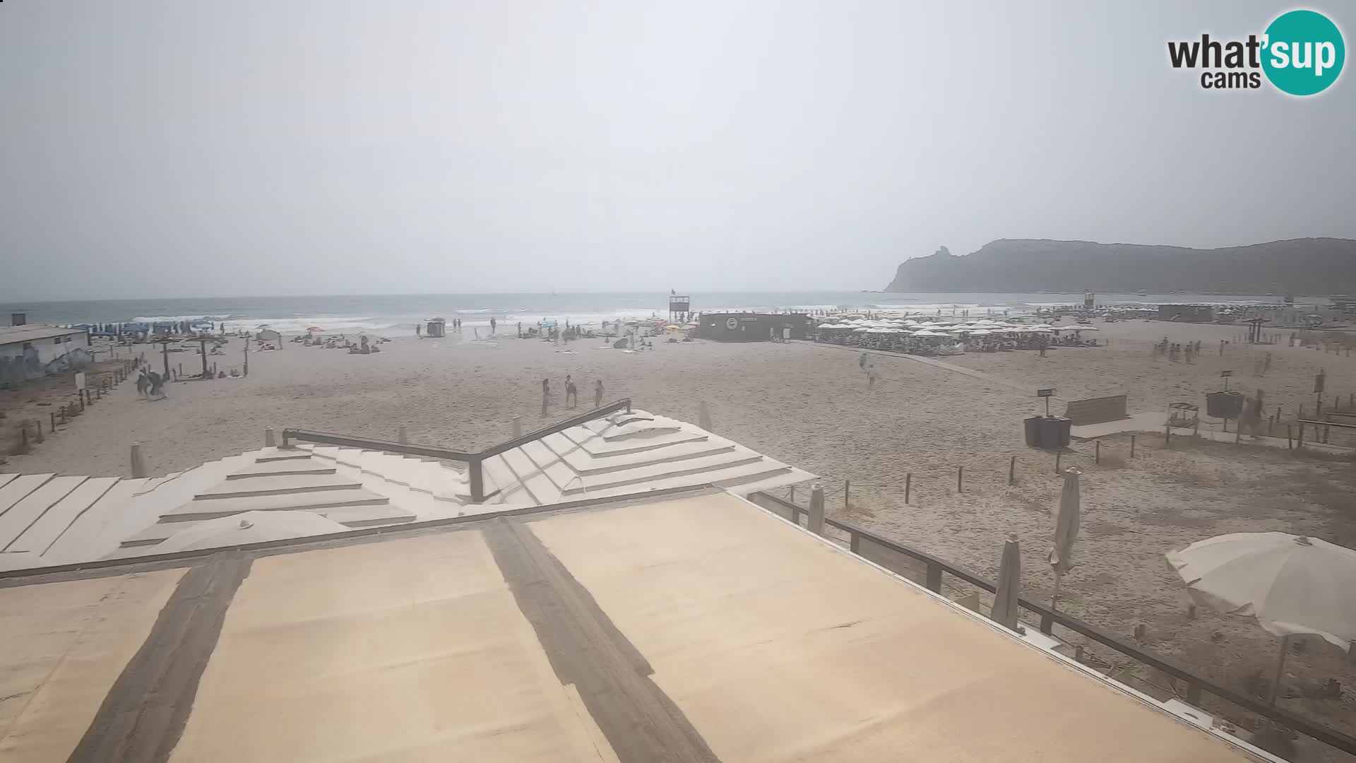 Webcam plage de Poetto | Cagliari | Sardaigne