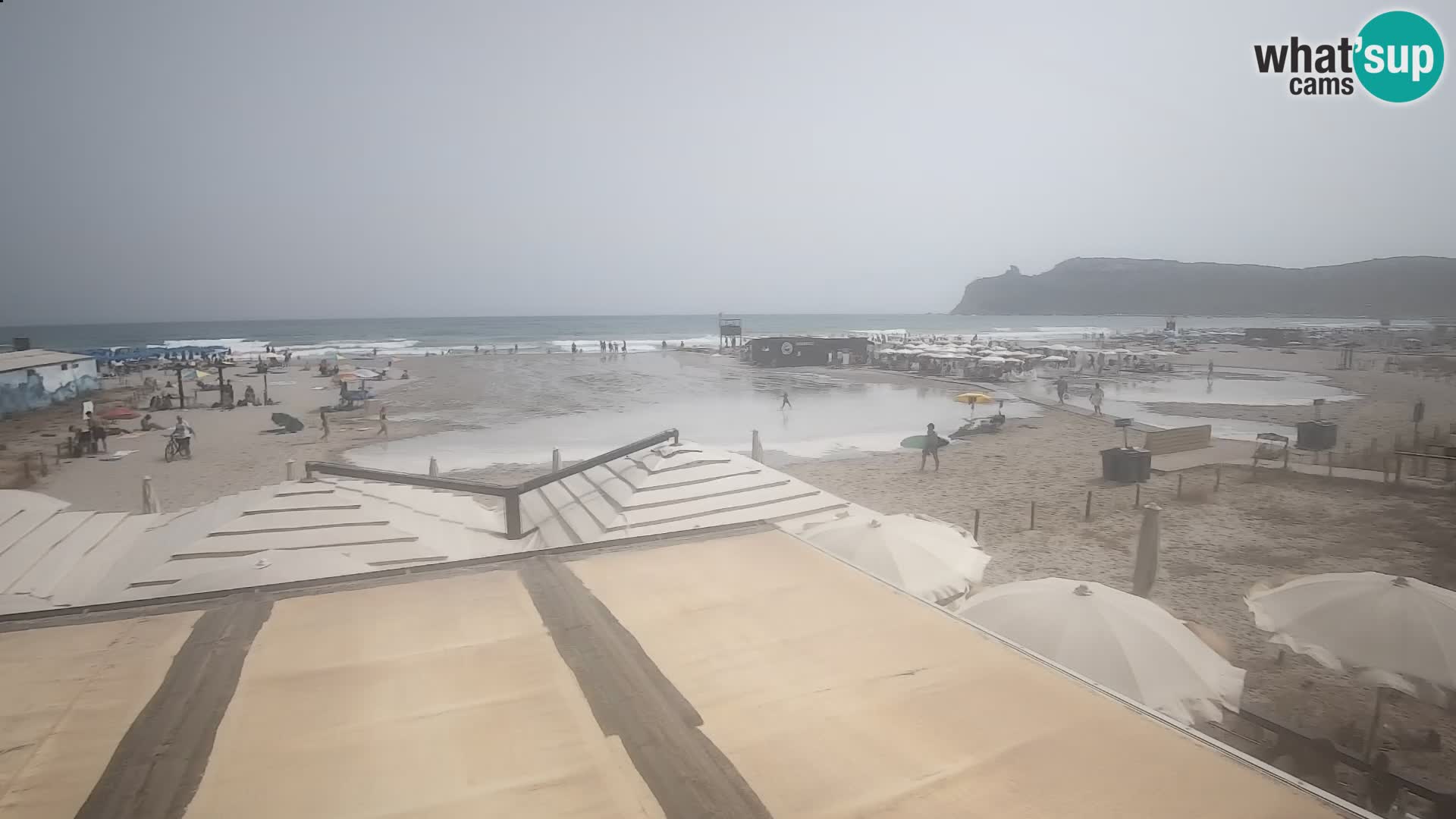 Poetto beach webcam | Cagliari | Sardinia
