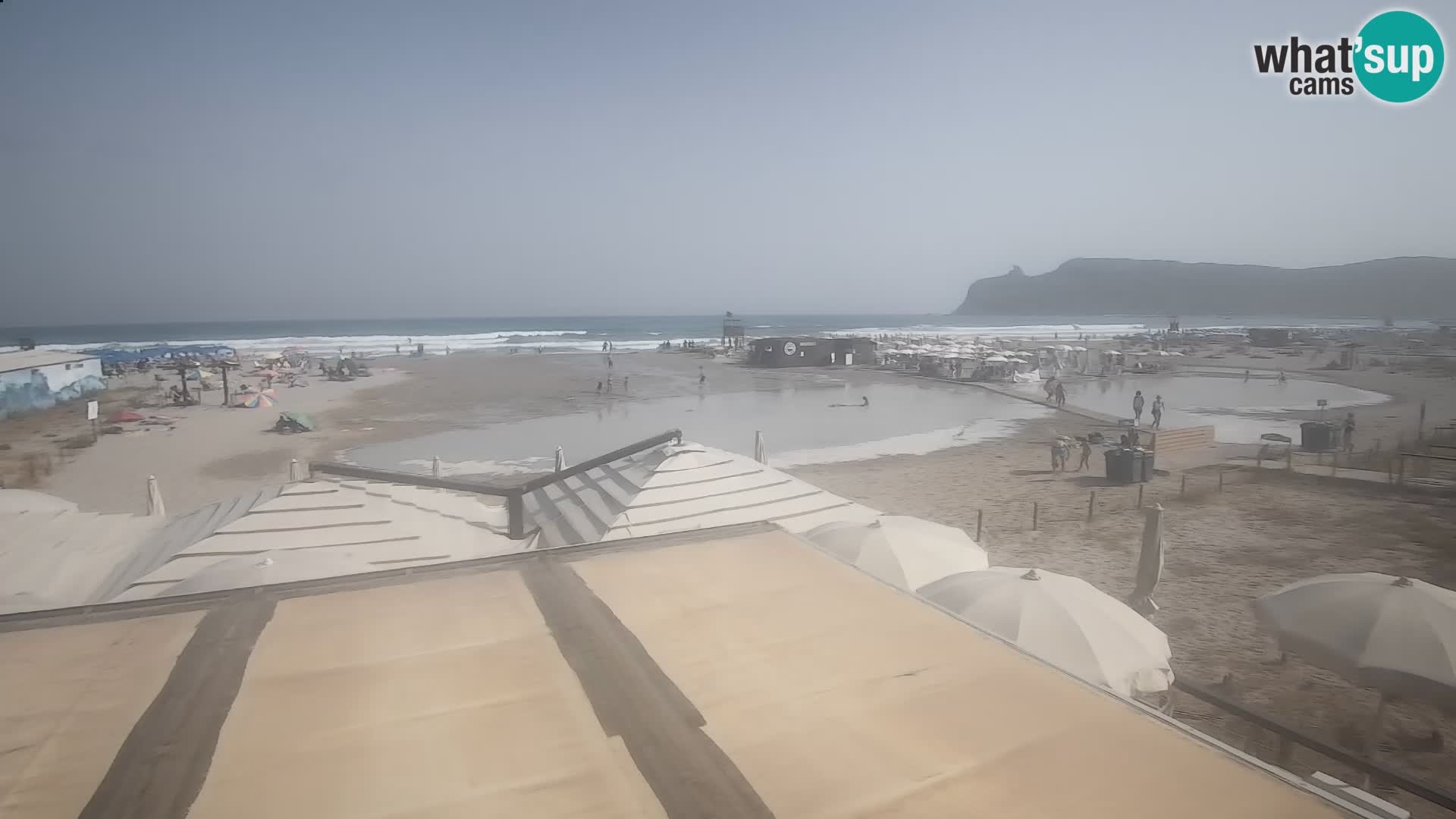 Webcam plage de Poetto | Cagliari | Sardaigne