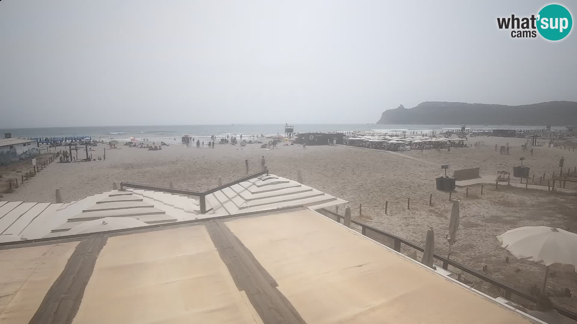 Webcam plage de Poetto | Cagliari | Sardaigne