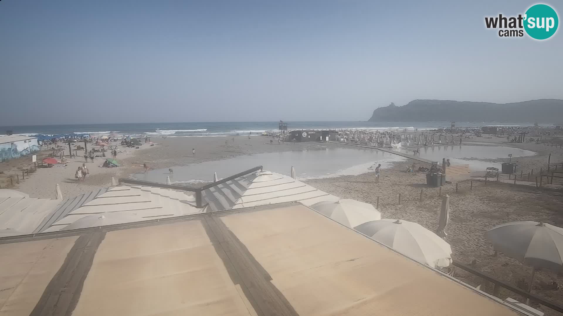 Webcam playa de Poetto | Cagliari | Cerdeña