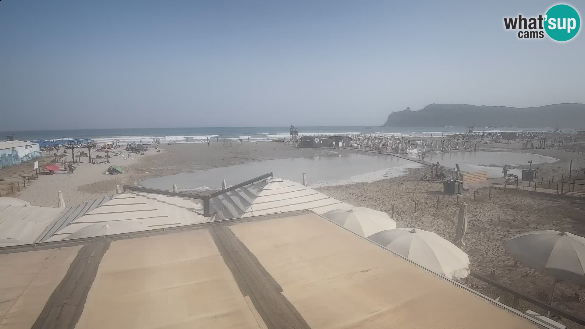 Webcam playa de Poetto | Cagliari | Cerdeña