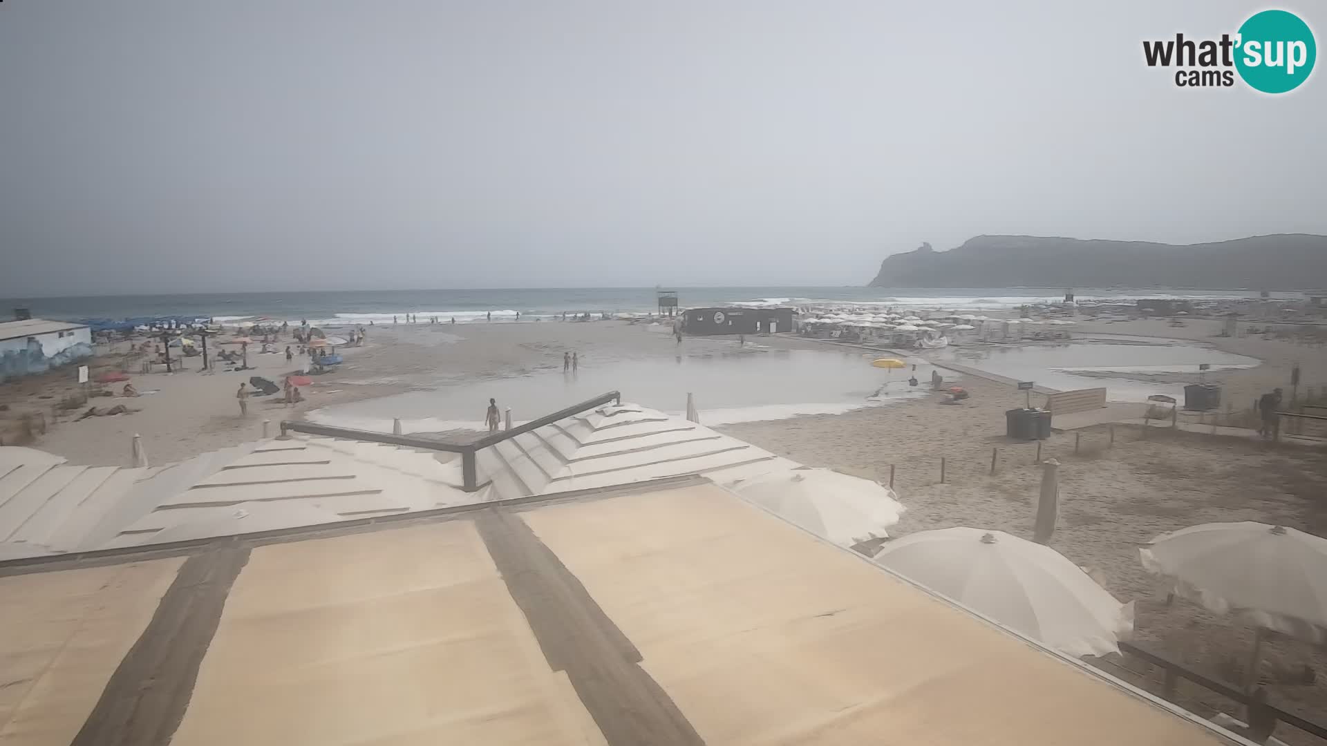 Webcam plage de Poetto | Cagliari | Sardaigne