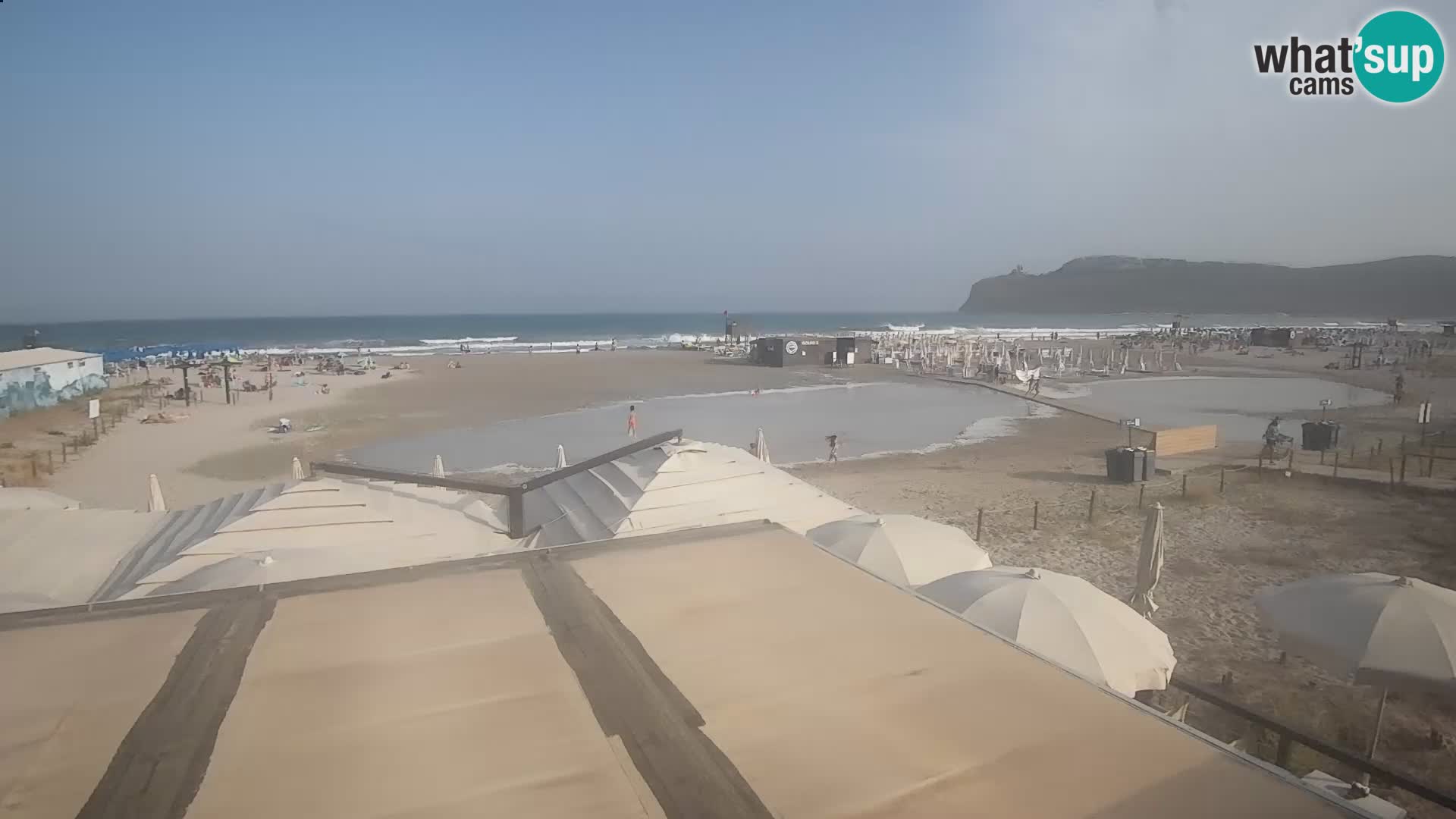 Webcam plage de Poetto | Cagliari | Sardaigne