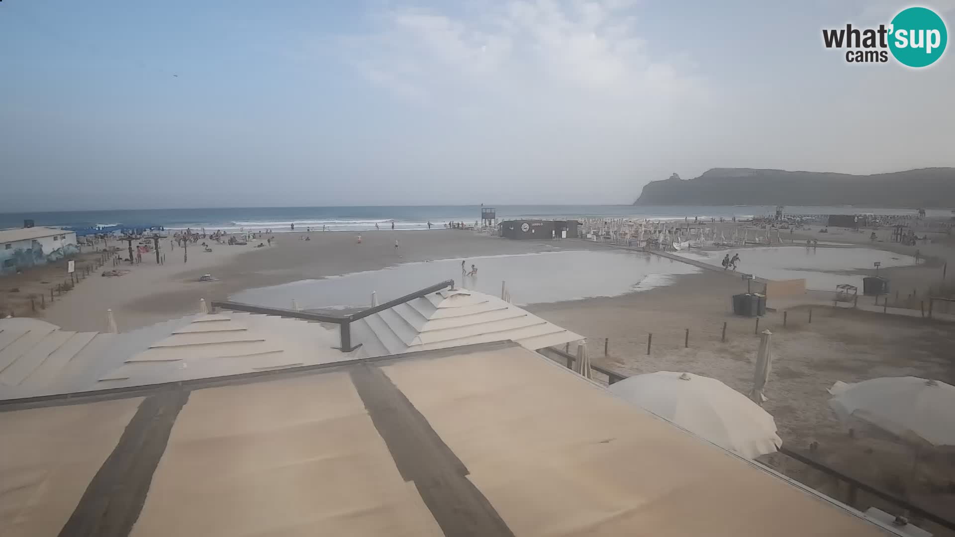 Poetto beach webcam | Cagliari | Sardinia