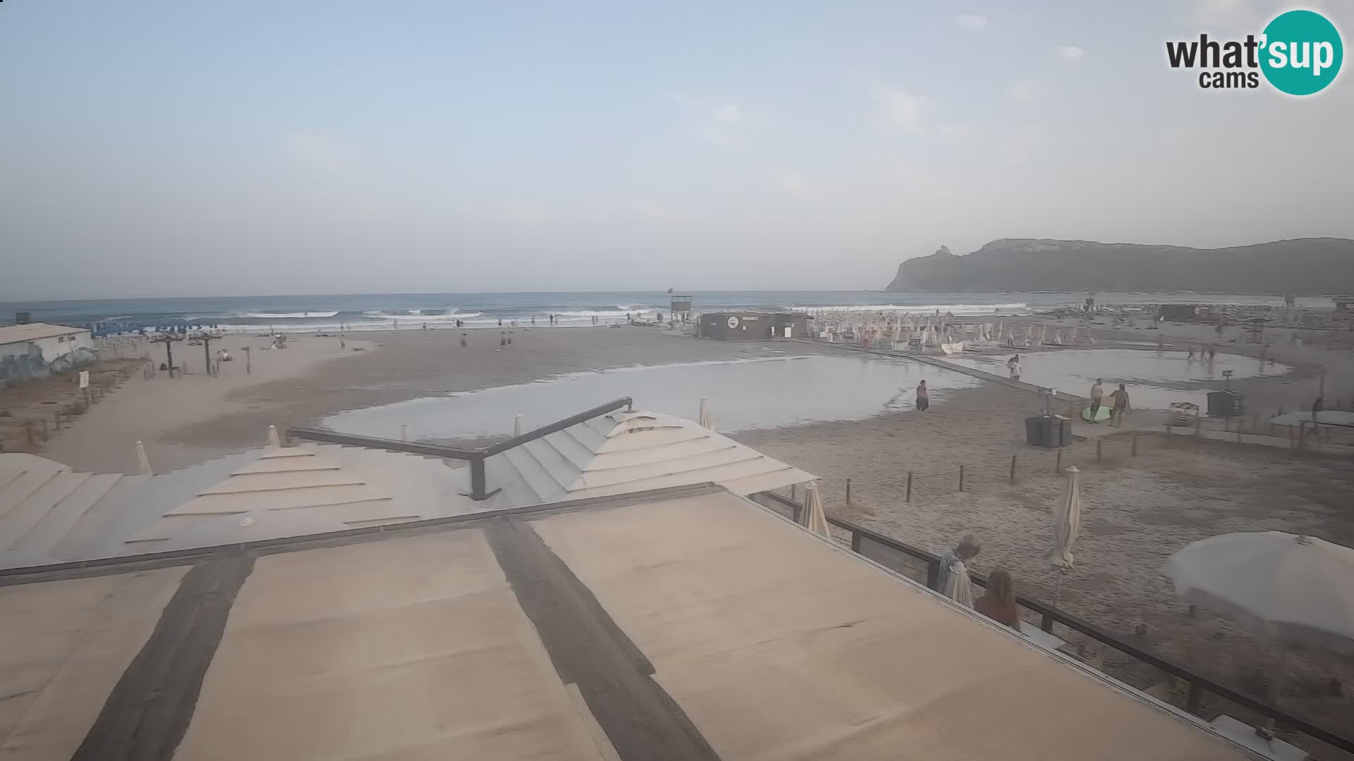 Webcam spiaggia del Poetto | Cagliari | Sardegna
