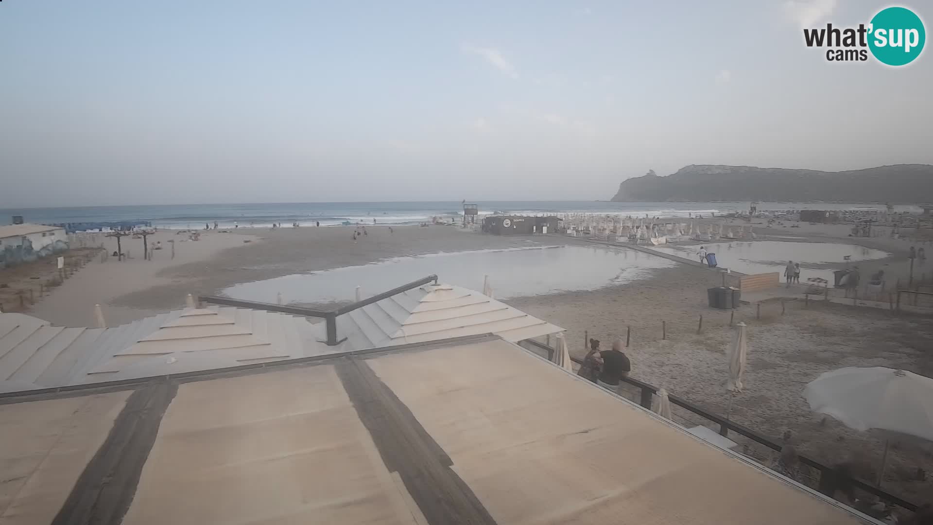 Poetto beach webcam | Cagliari | Sardinija