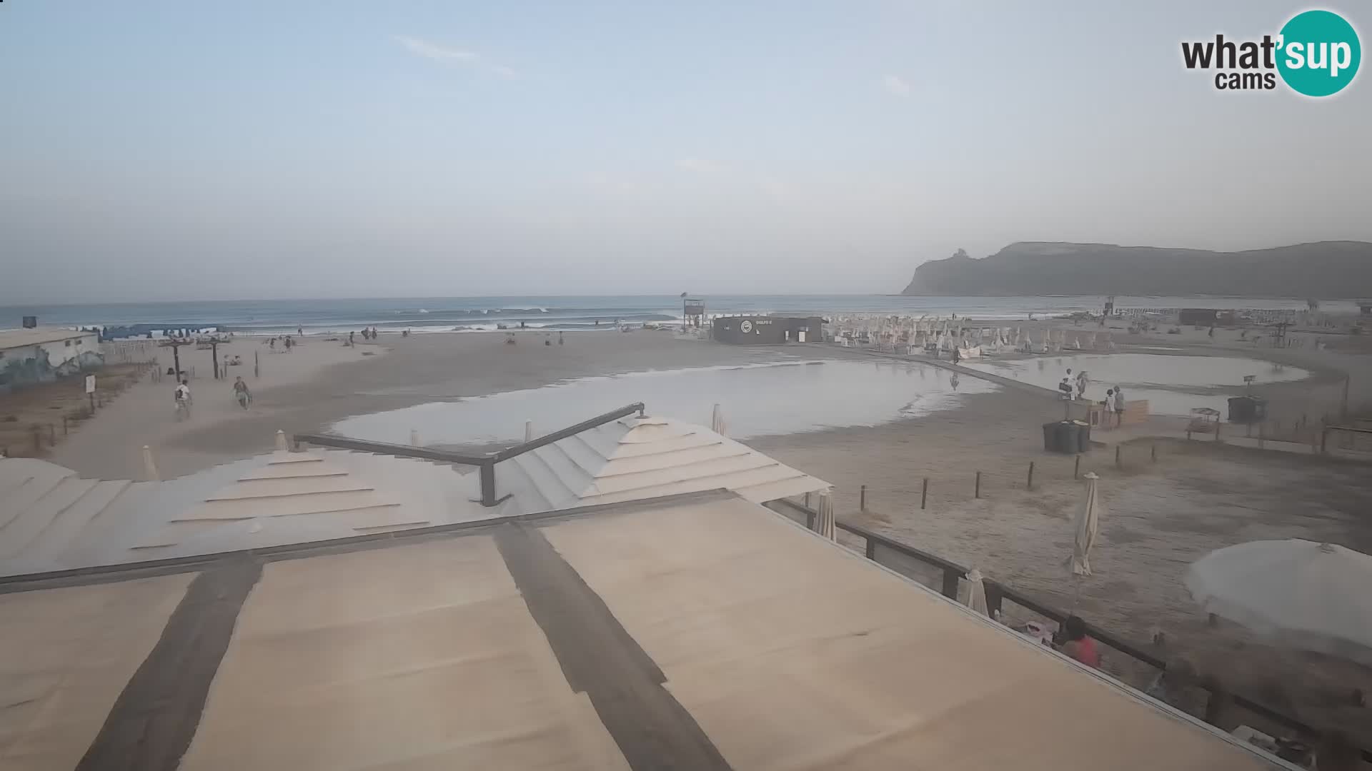 Poetto beach webcam | Cagliari | Sardinija