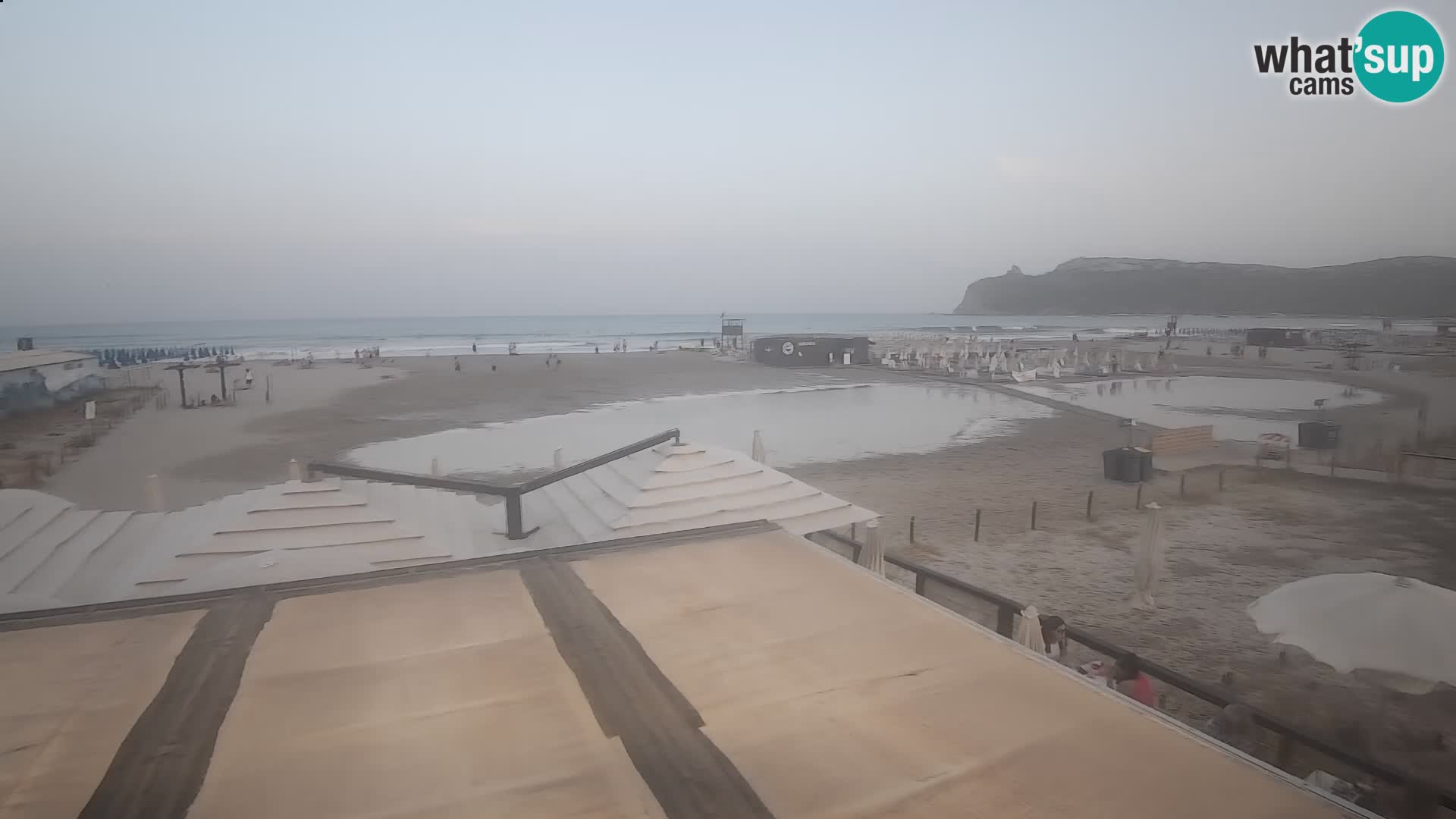Webcam plage de Poetto | Cagliari | Sardaigne
