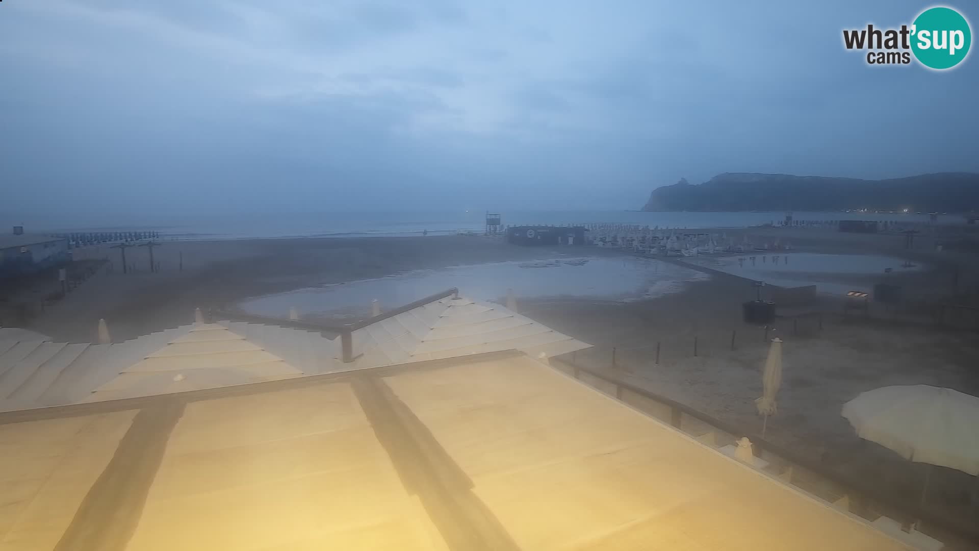 Poetto beach webcam | Cagliari | Sardinia