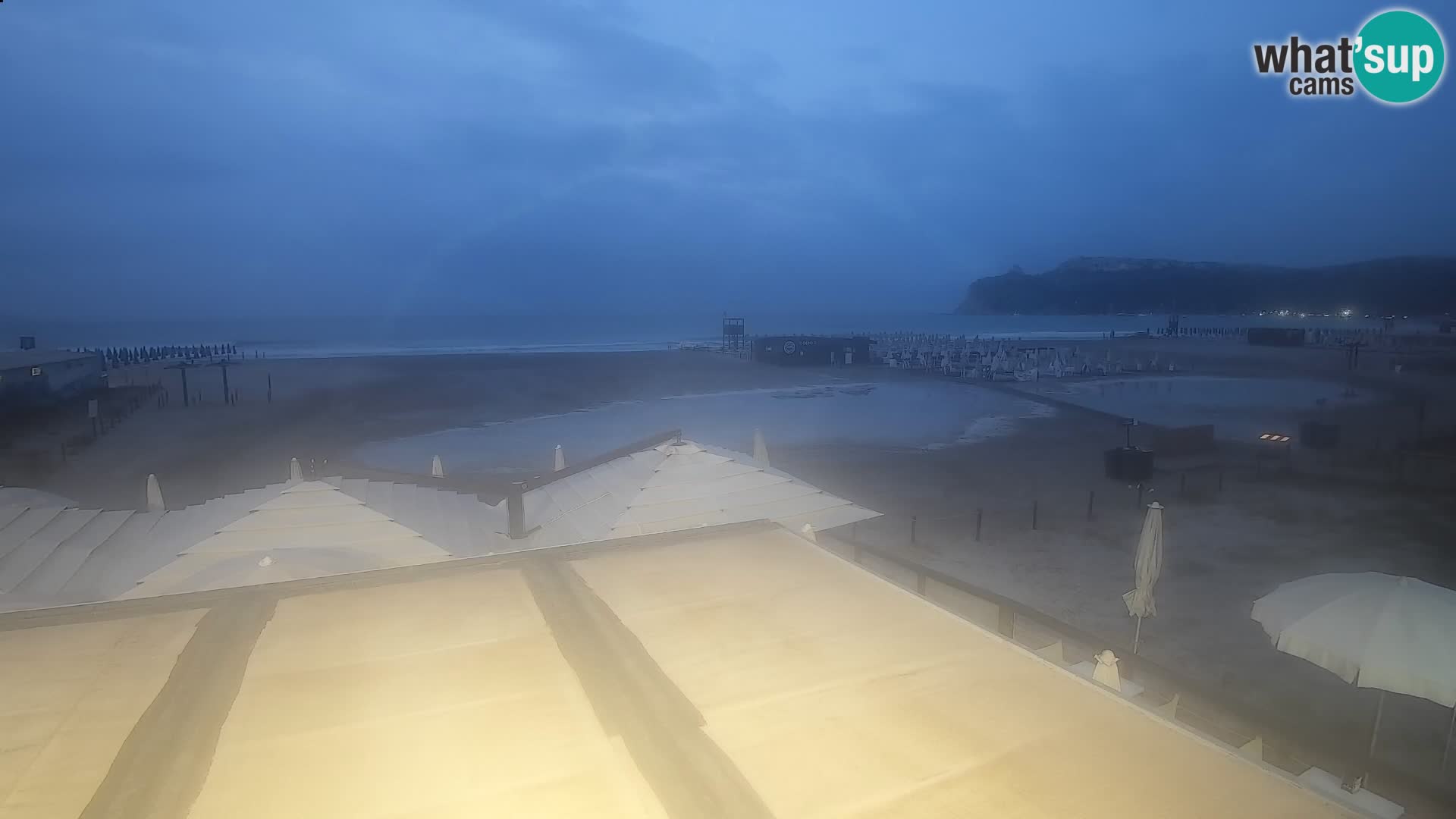 Webcam plage de Poetto | Cagliari | Sardaigne
