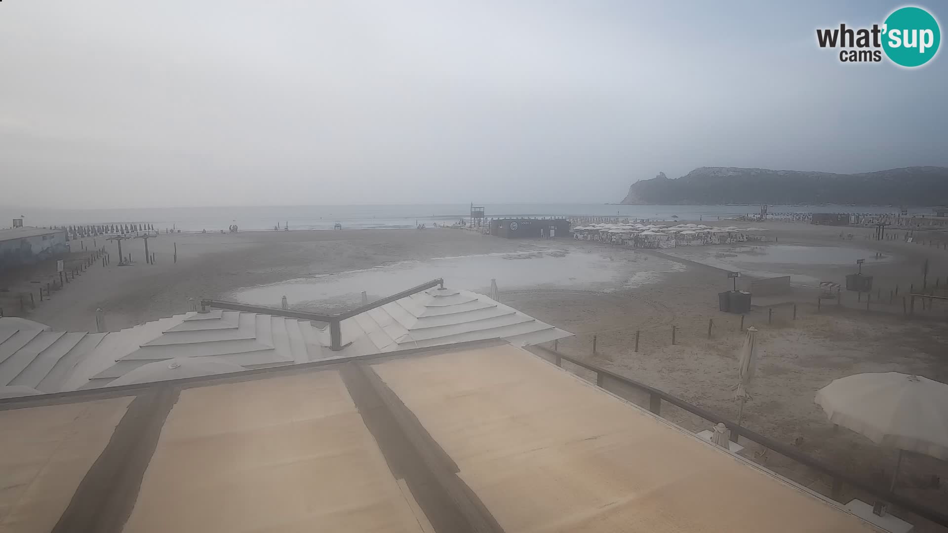 Poetto beach webcam | Cagliari | Sardinia