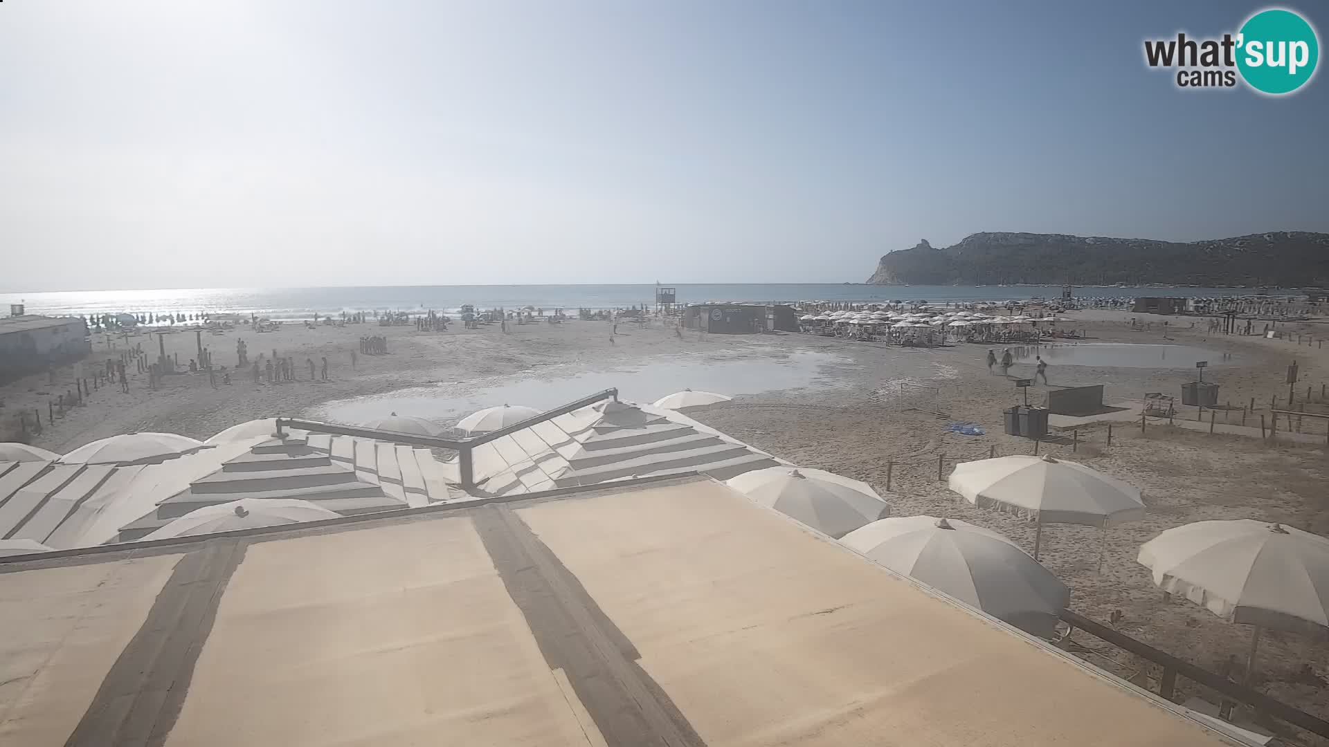 Poetto Strand Webcam | Cagliari | Sardinien