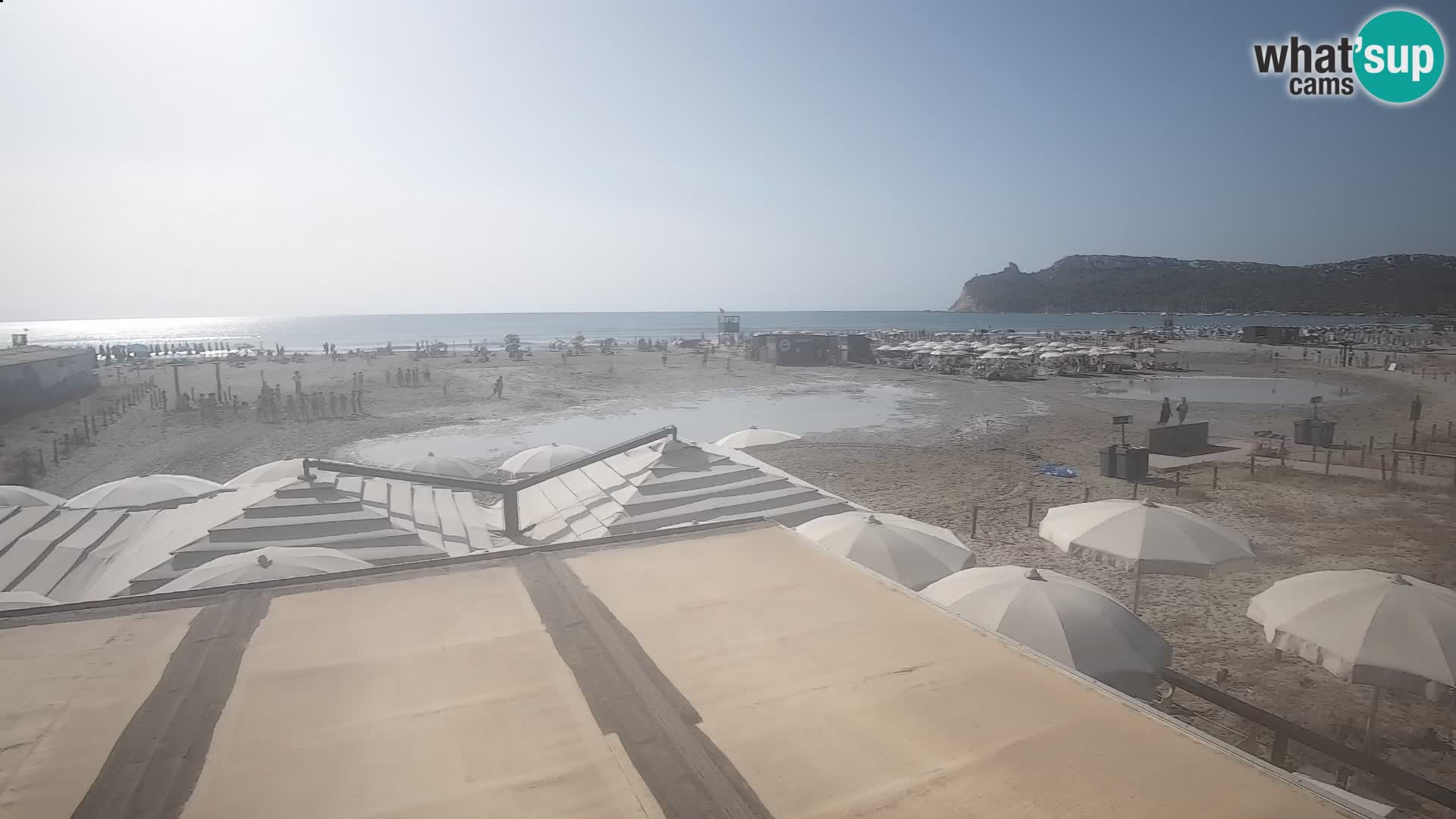 Poetto Strand Webcam | Cagliari | Sardinien