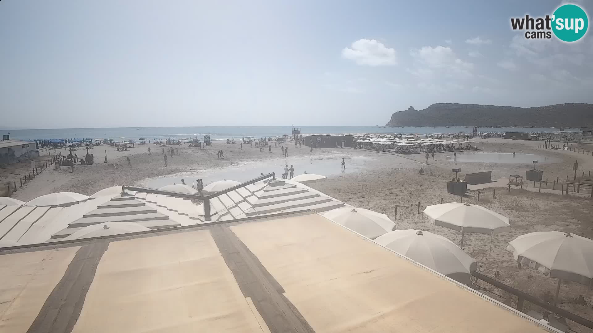 Webcam spiaggia del Poetto | Cagliari | Sardegna