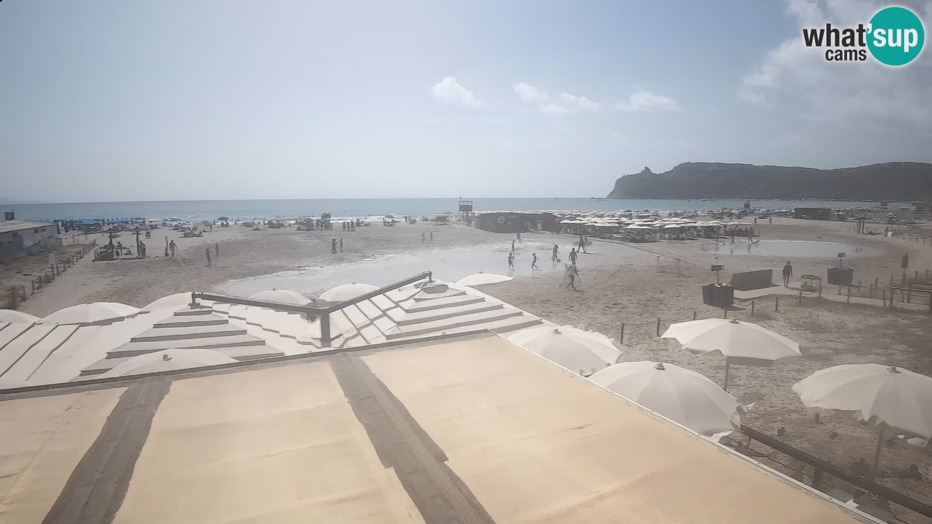 Webcam spiaggia del Poetto | Cagliari | Sardegna