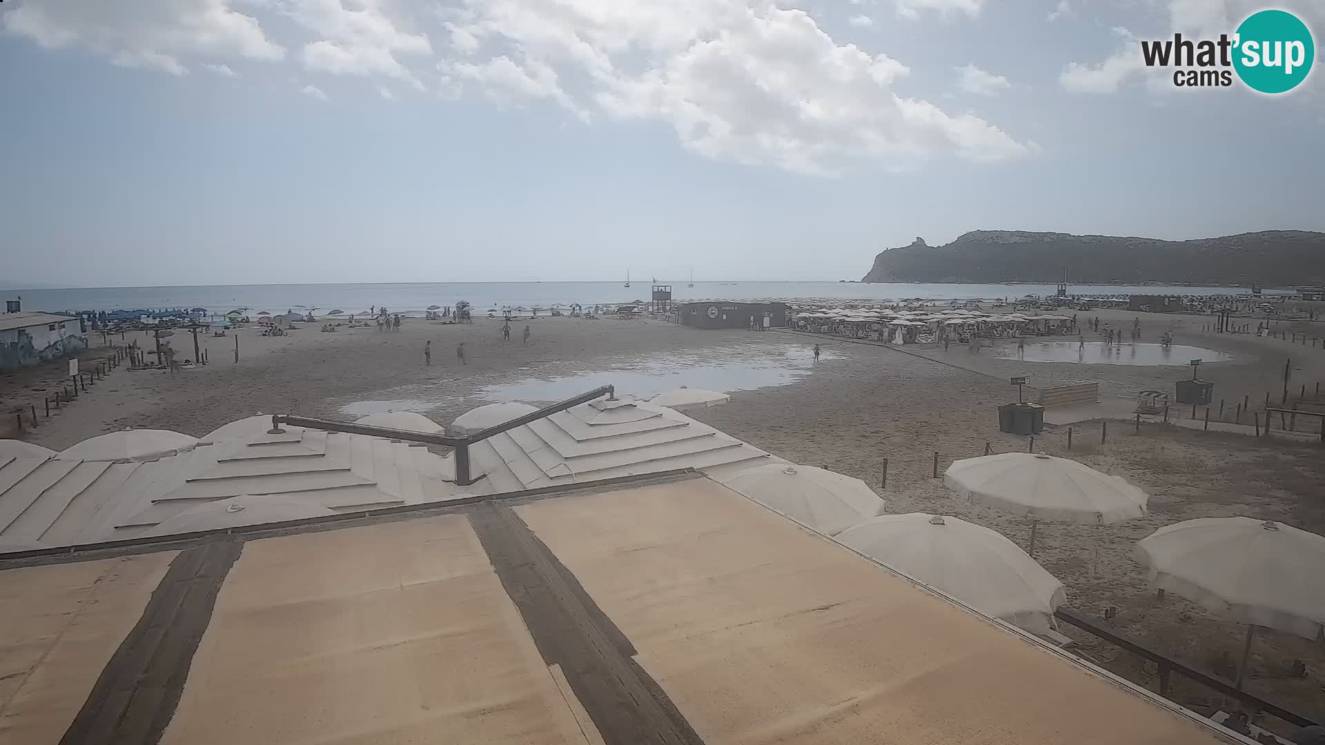 Webcam spiaggia del Poetto | Cagliari | Sardegna