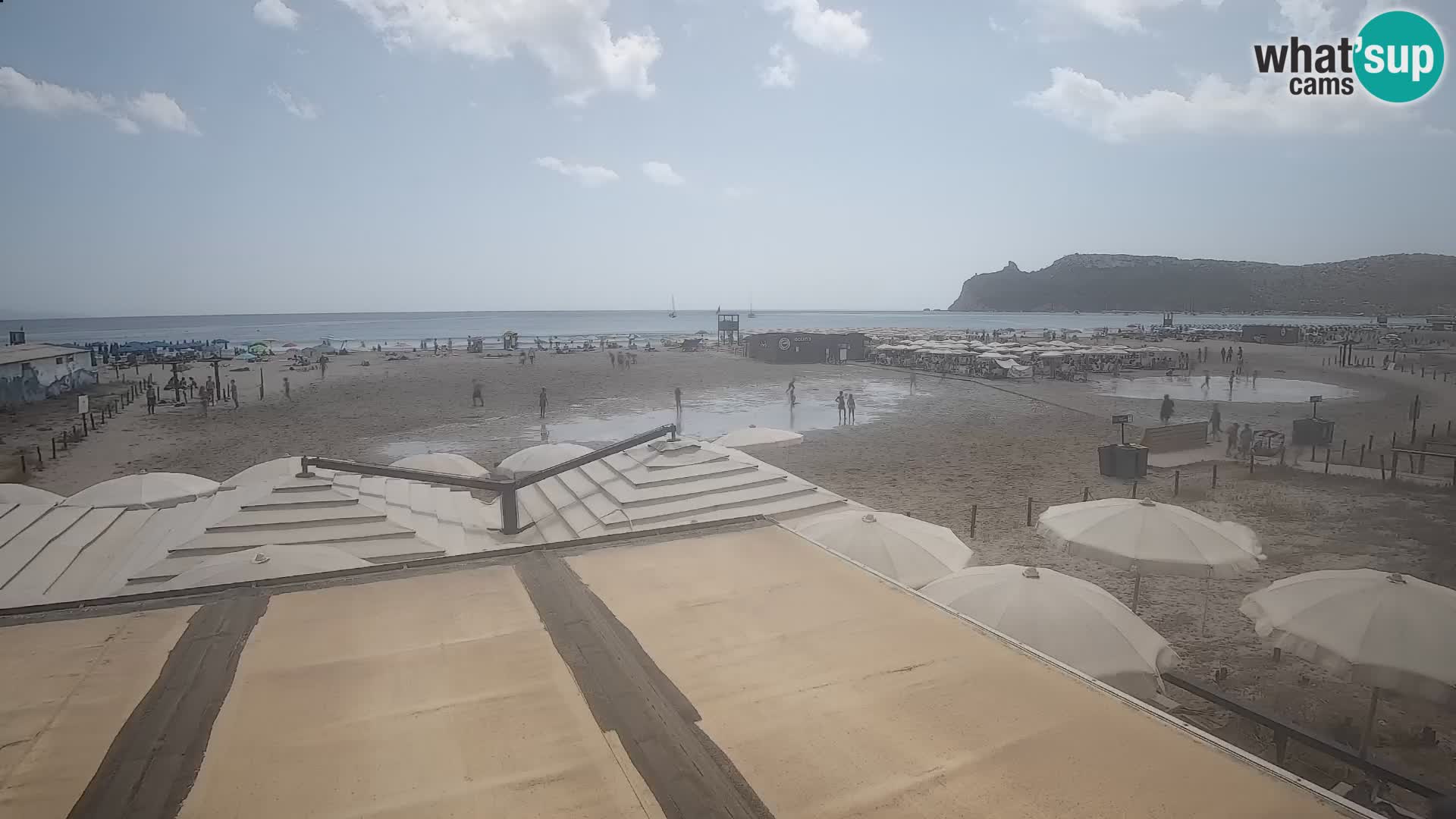Webcam plage de Poetto | Cagliari | Sardaigne