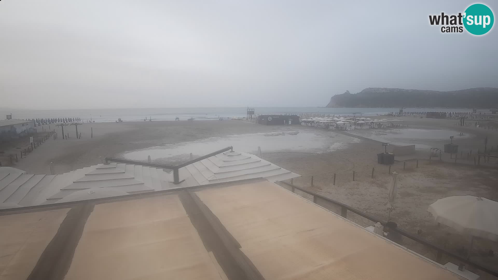 Poetto beach webcam | Cagliari | Sardinija