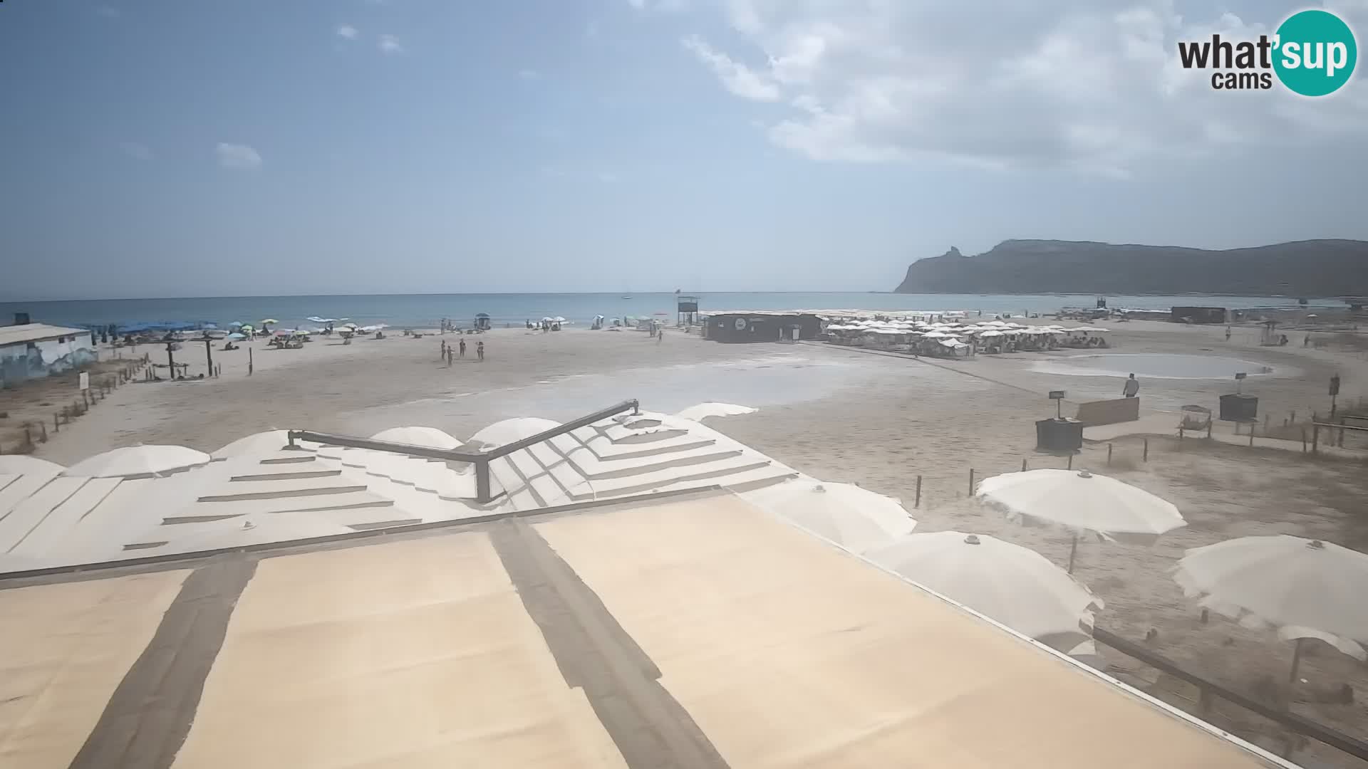 Poetto beach webcam | Cagliari | Sardinia
