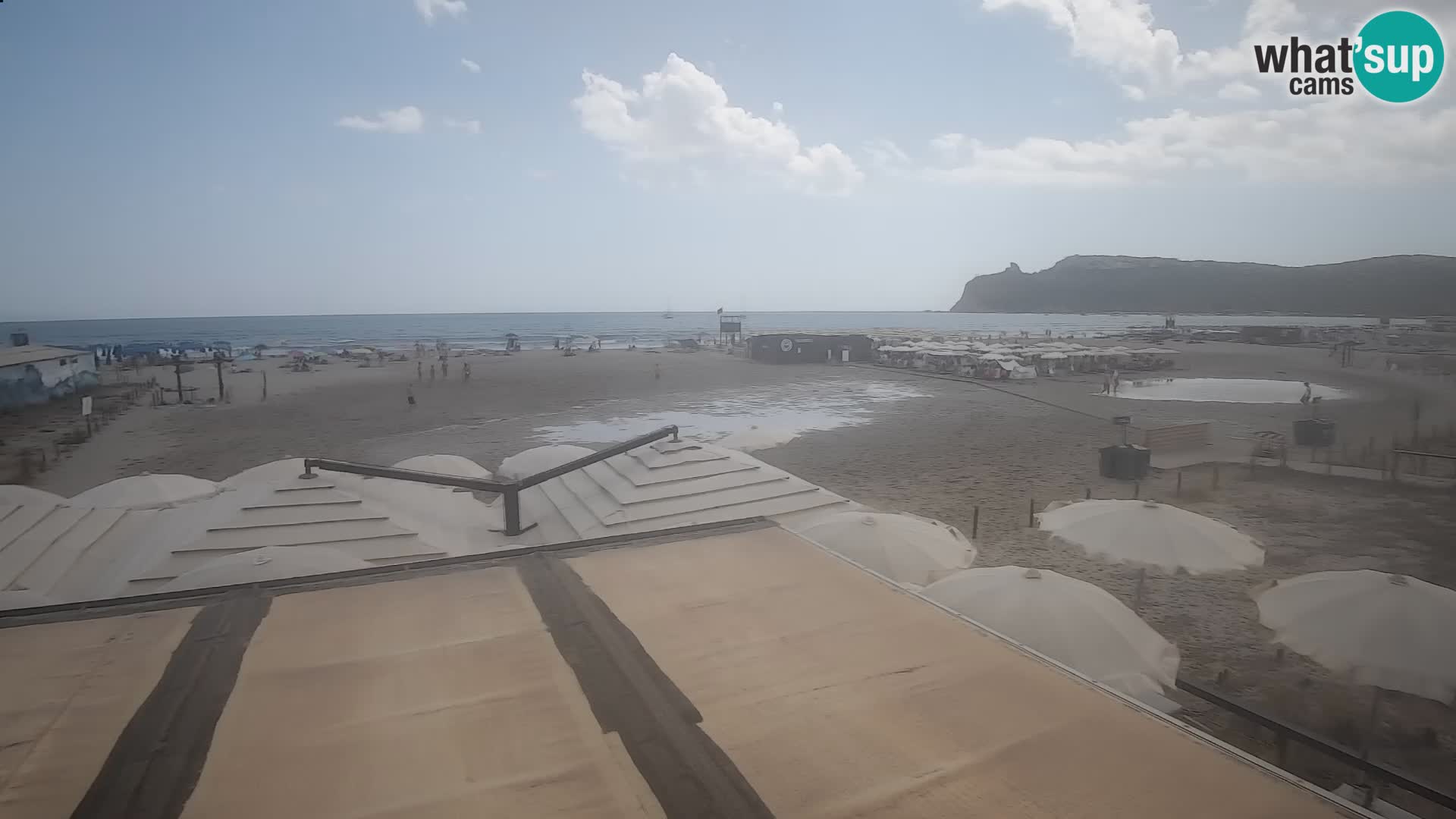 Webcam spiaggia del Poetto | Cagliari | Sardegna